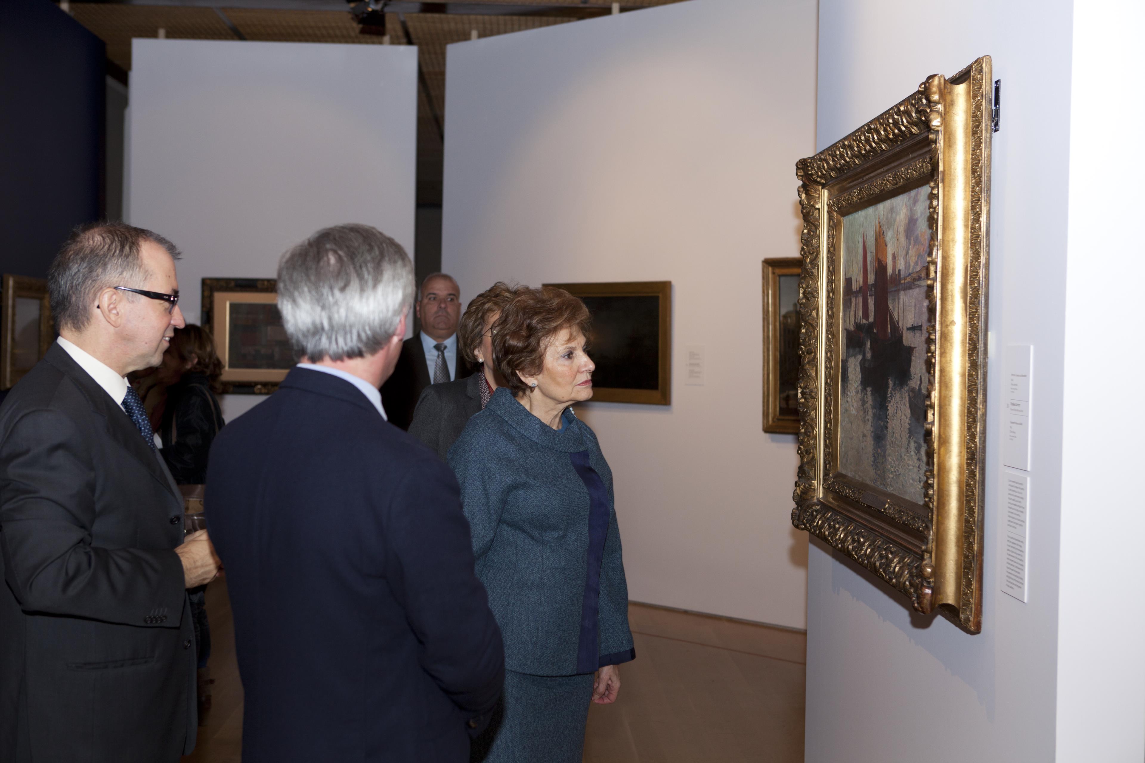 Visita oficial da Primeira-Dama da República Portuguesa, Maria Cavaco Silva. Nuno Vassallo e Silva e Maria Cavaco Silva