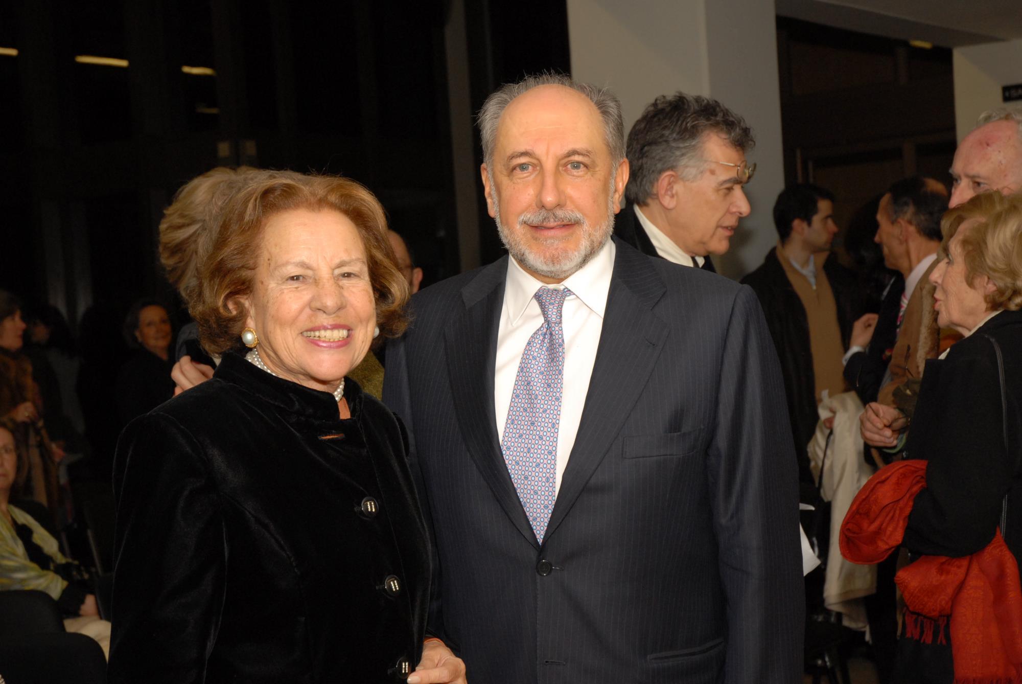 Maria Barroso e Emílio Rui Vilar