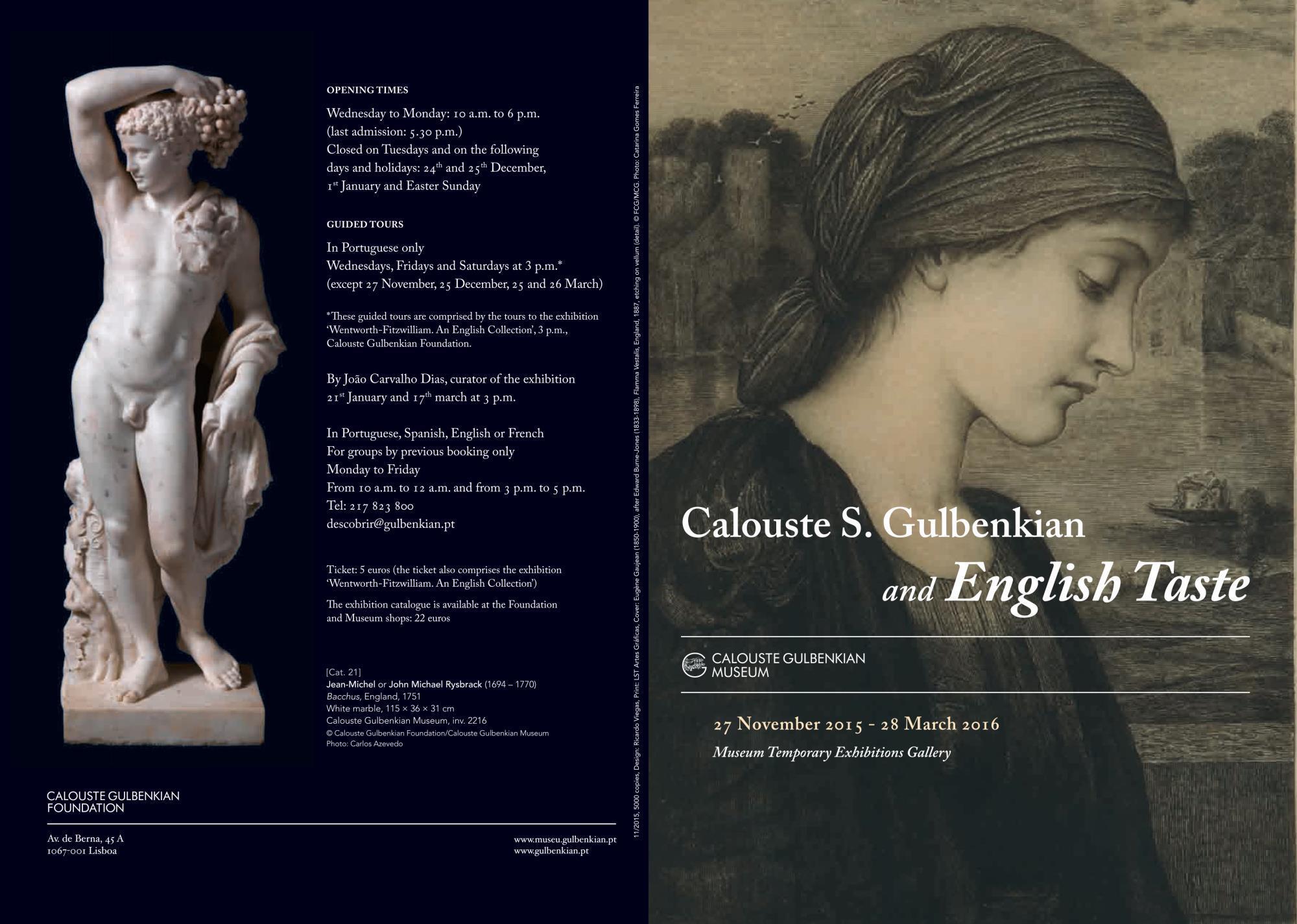 Calouste S. Gulbenkian and English Taste
