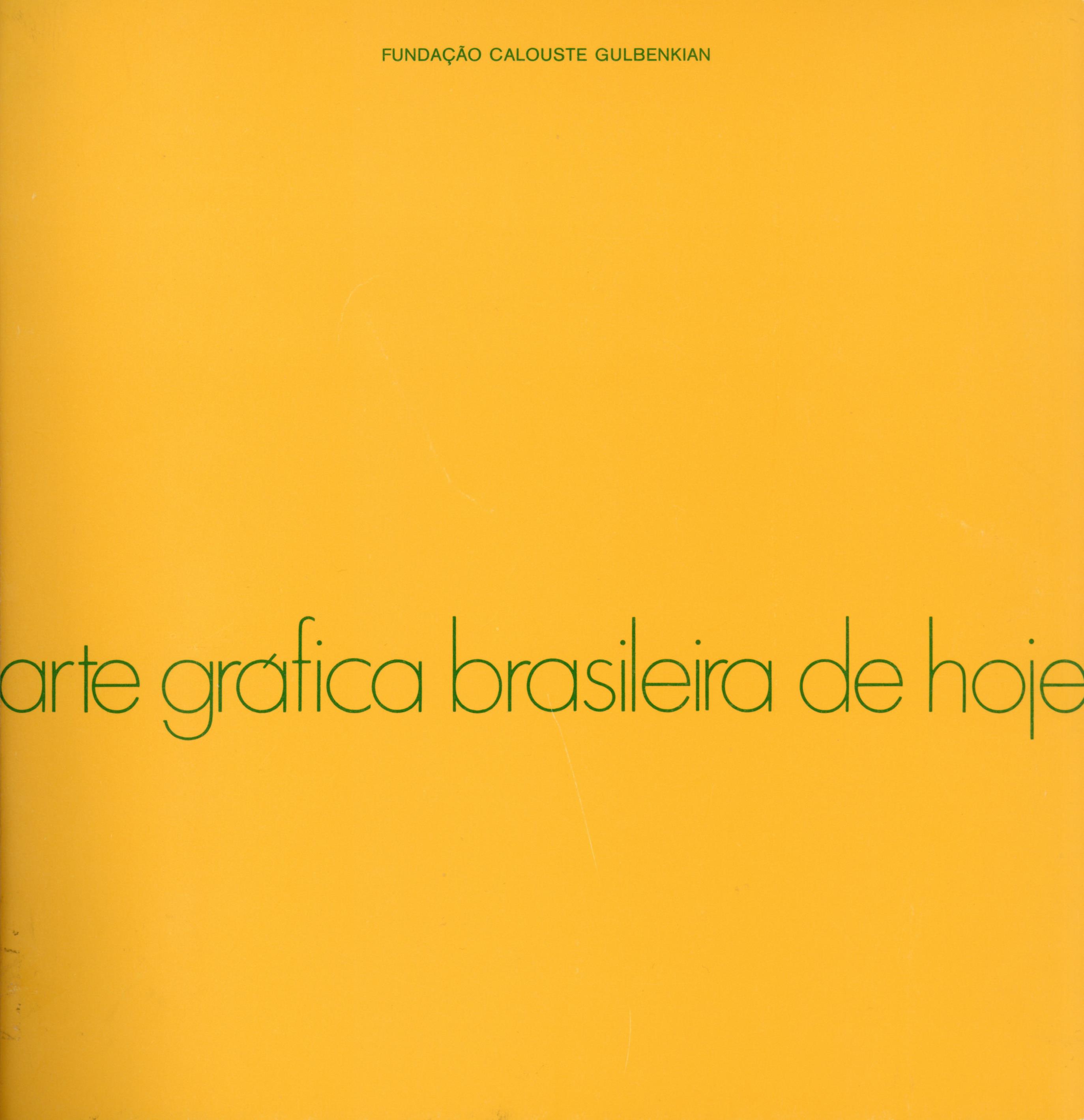 Arte Gráfica Brasileira de Hoje