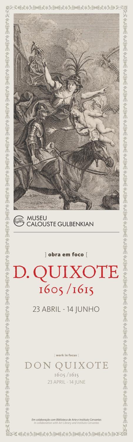 Obra em Foco. D. Quixote, 1605 – 1615