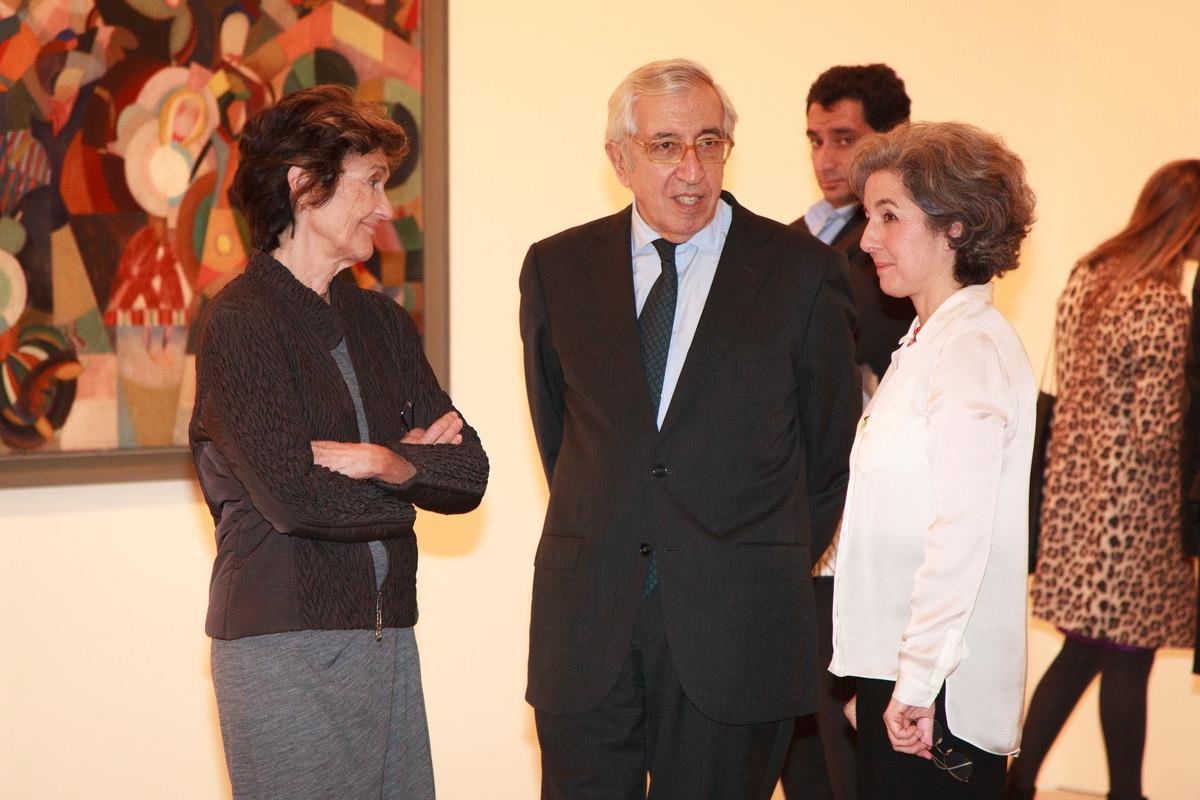 Teresa Gouveia (à esq.), Artur Santos Silva (ao centro) e Ana Vasconcelos (à dir.)