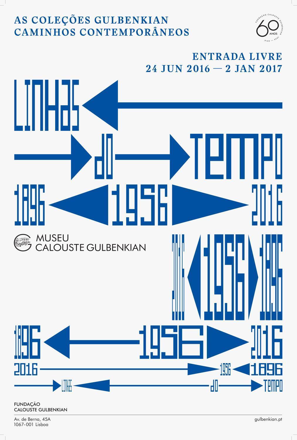 Linhas do Tempo. As Coleções Gulbenkian. Caminhos Contemporâneos