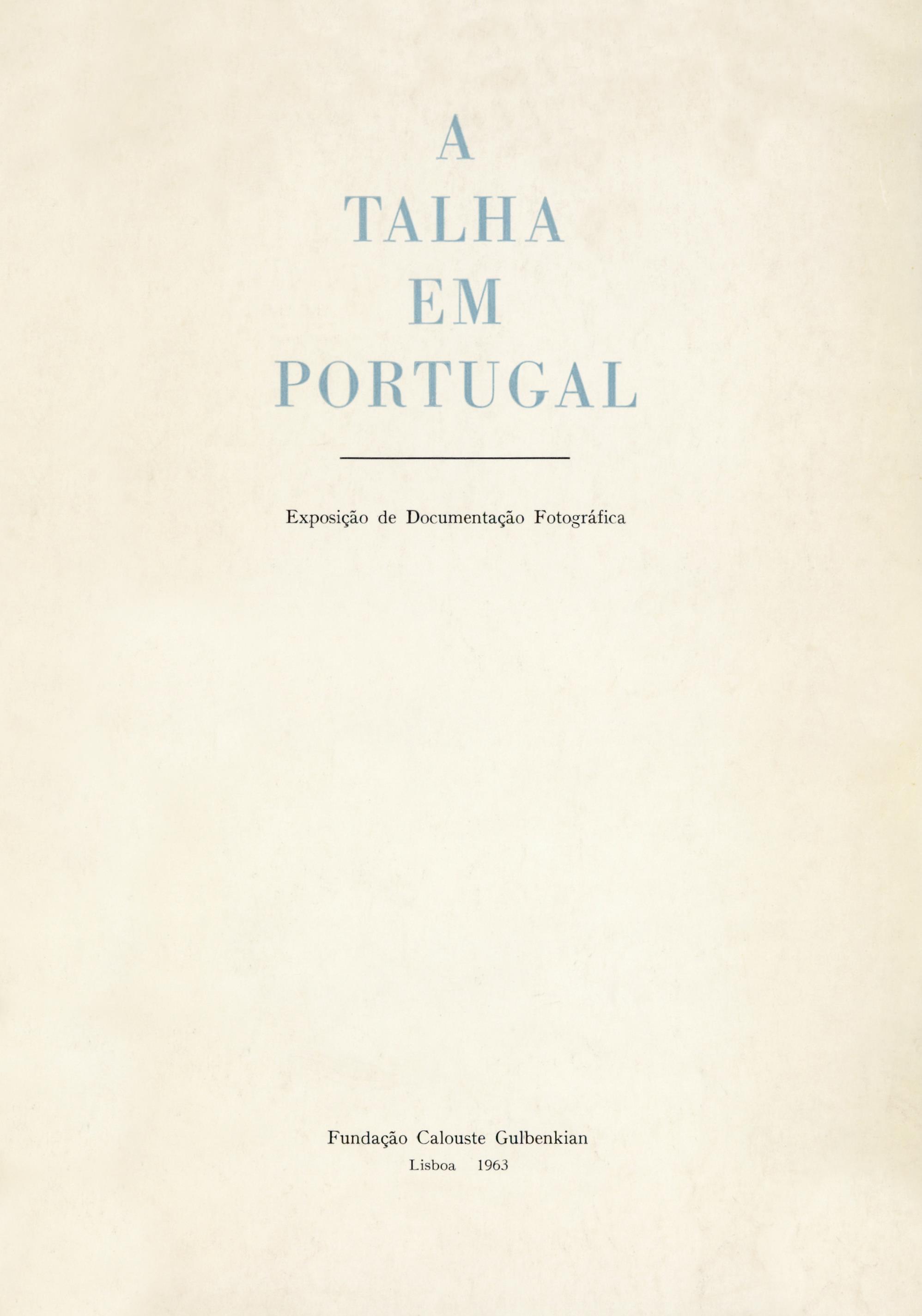 A Talha em Portugal