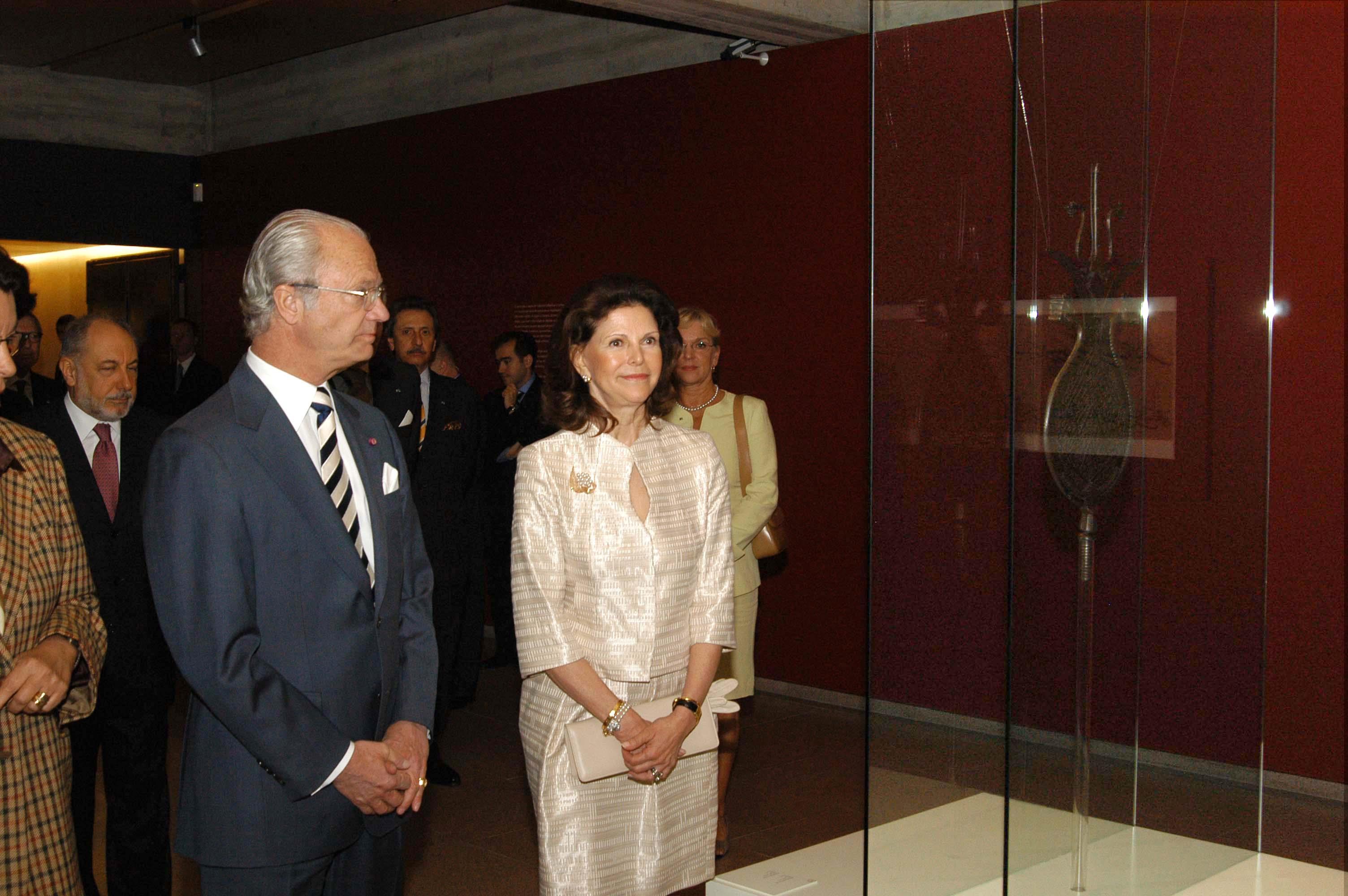 Visita oficial dos Reis da Suécia (Sílvia e Carl XVI Gustav) à Fundação Calouste Gulbenkian