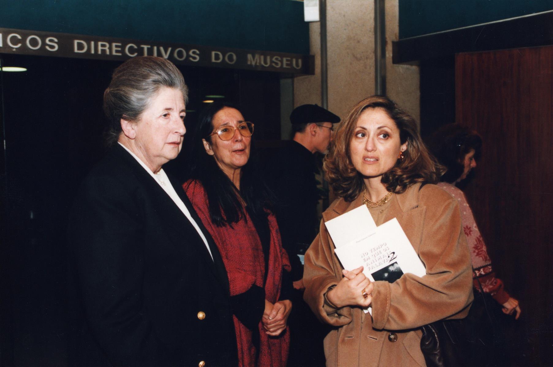 Maria Teresa Gomes Ferreira (à esq.) e Maria Elisa Domingues (à dir.)