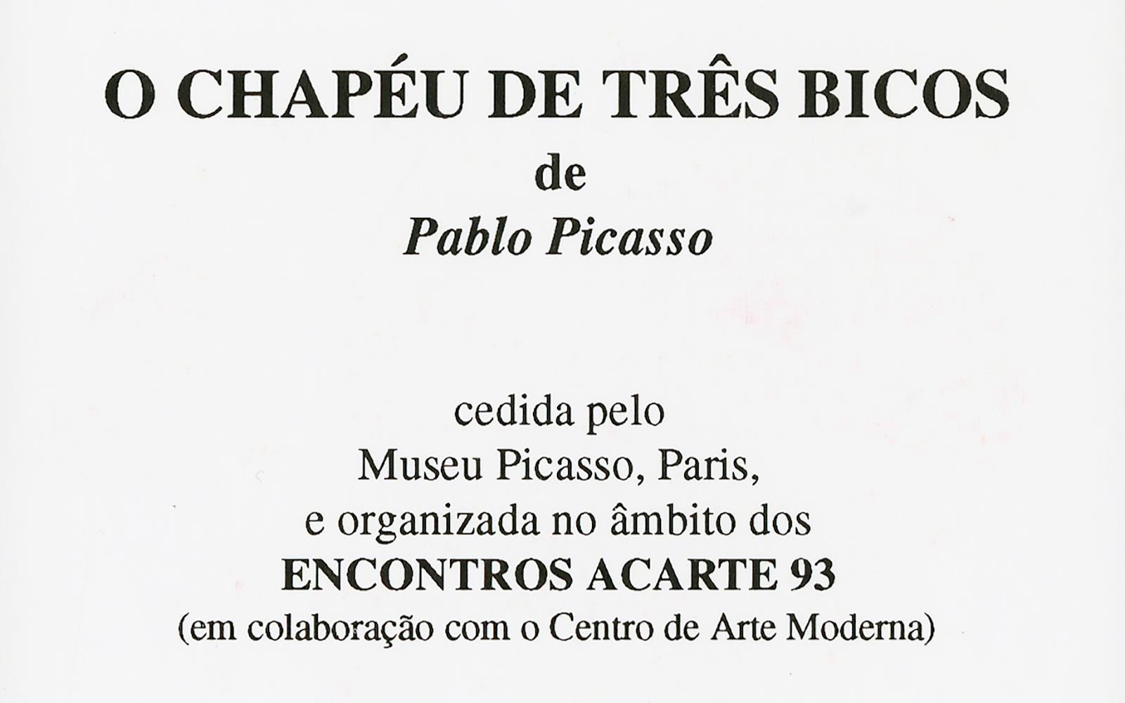 FC_reg.626_Picasso_O Chapeu de Tres Bicos