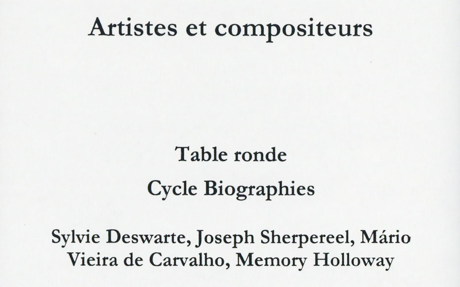 FC_reg.878_Artistes_et_Compositeurs_Table_ronde_Cycle_Biographies