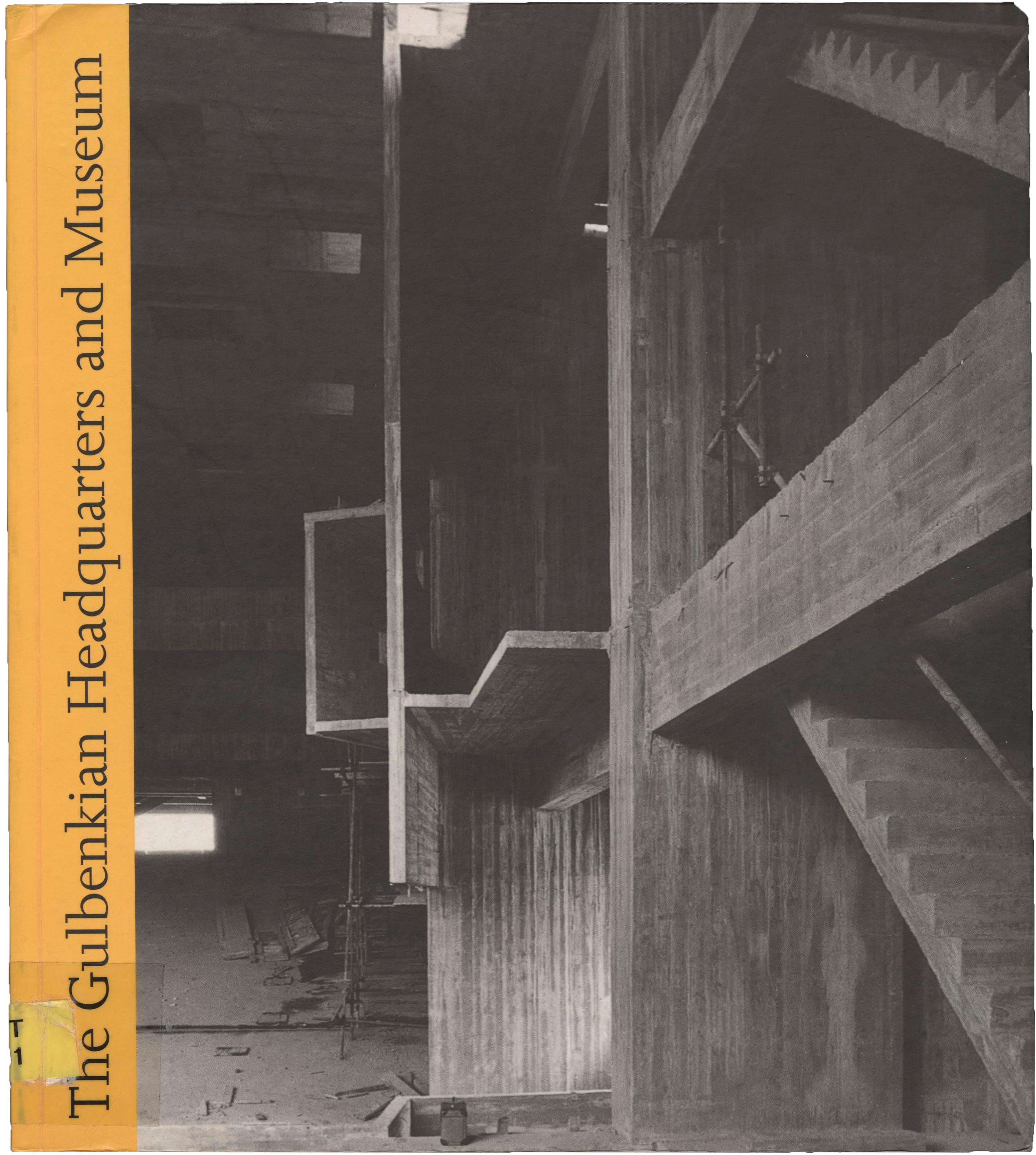 The Gulbenkian Headquarters and Museum. Architecture Of The 60's. Essays