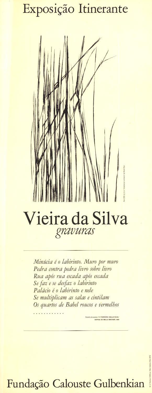 Vieira da Silva. Gravuras