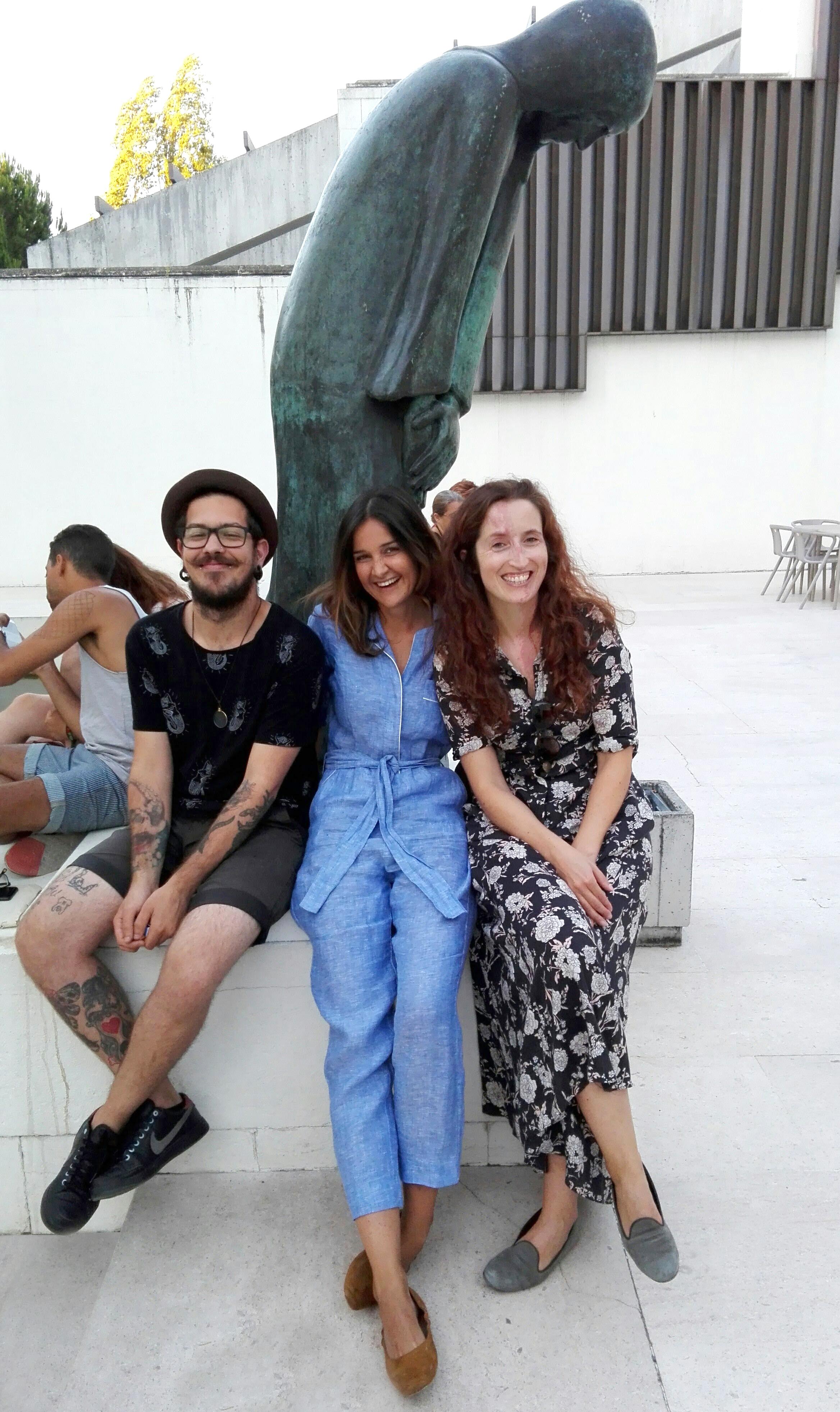 Tiago Rodrigues, Matilde Corrêa Mendes e Patrícia Nóbrega