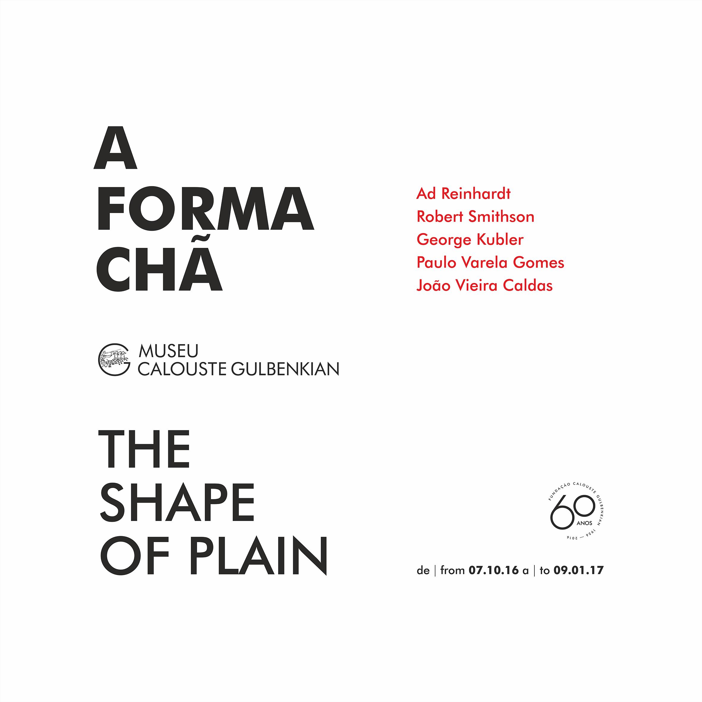 A Forma Chã. The Shape of Plain