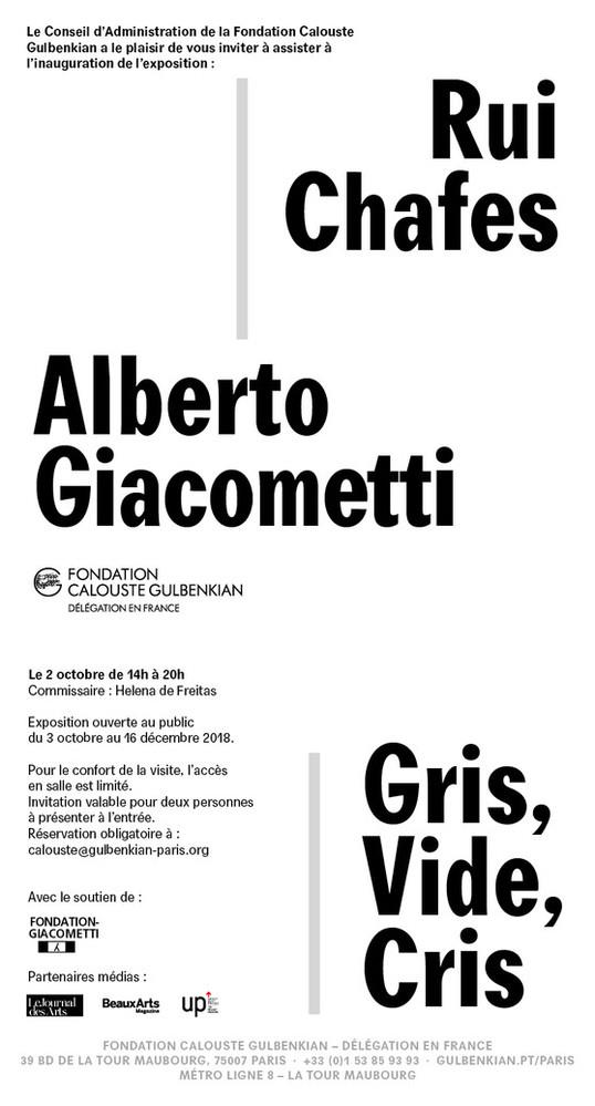 112105_Rui Chafes et Alberto Giacometti_ecard
