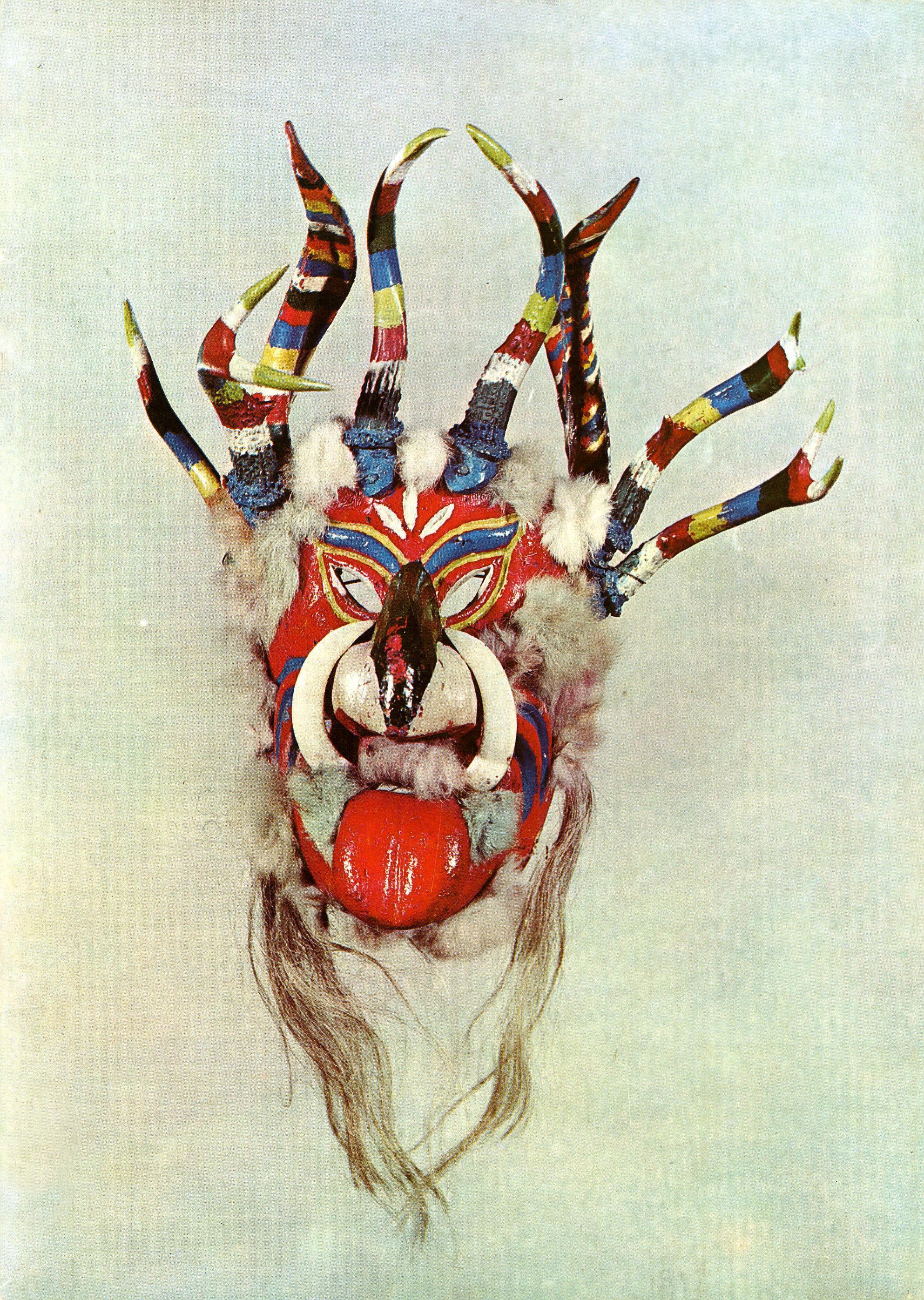 Máscaras Mexicanas da colecção do Engº Victor José Moya