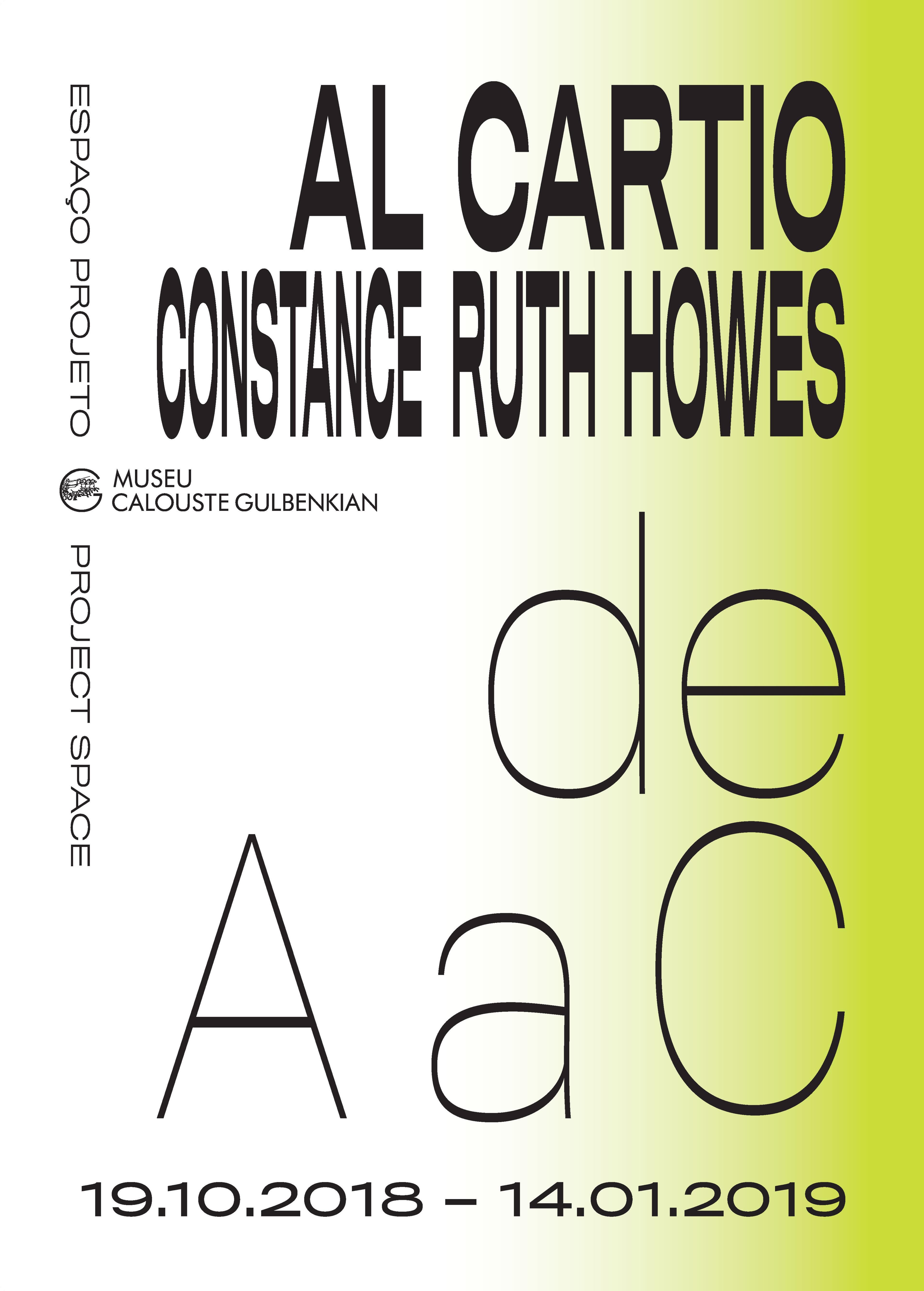 Al Cartio e Constance Ruth Howes. De A a C