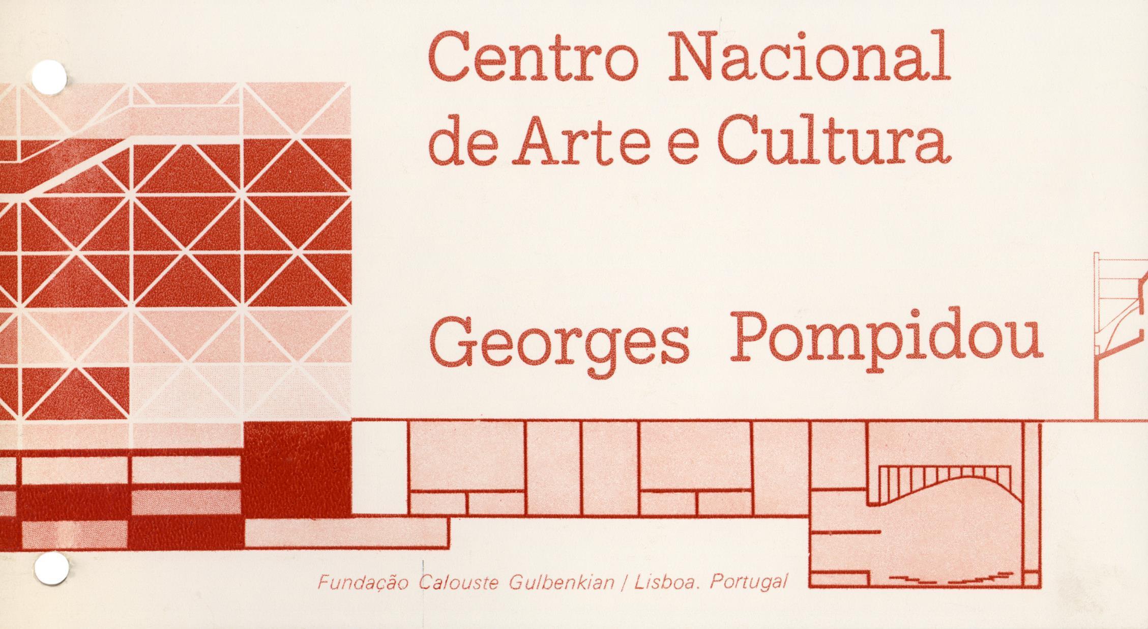 Comemorações para a Inauguração do Centre Georges Pompidou [colóquio moderado por Pontus Hulten]