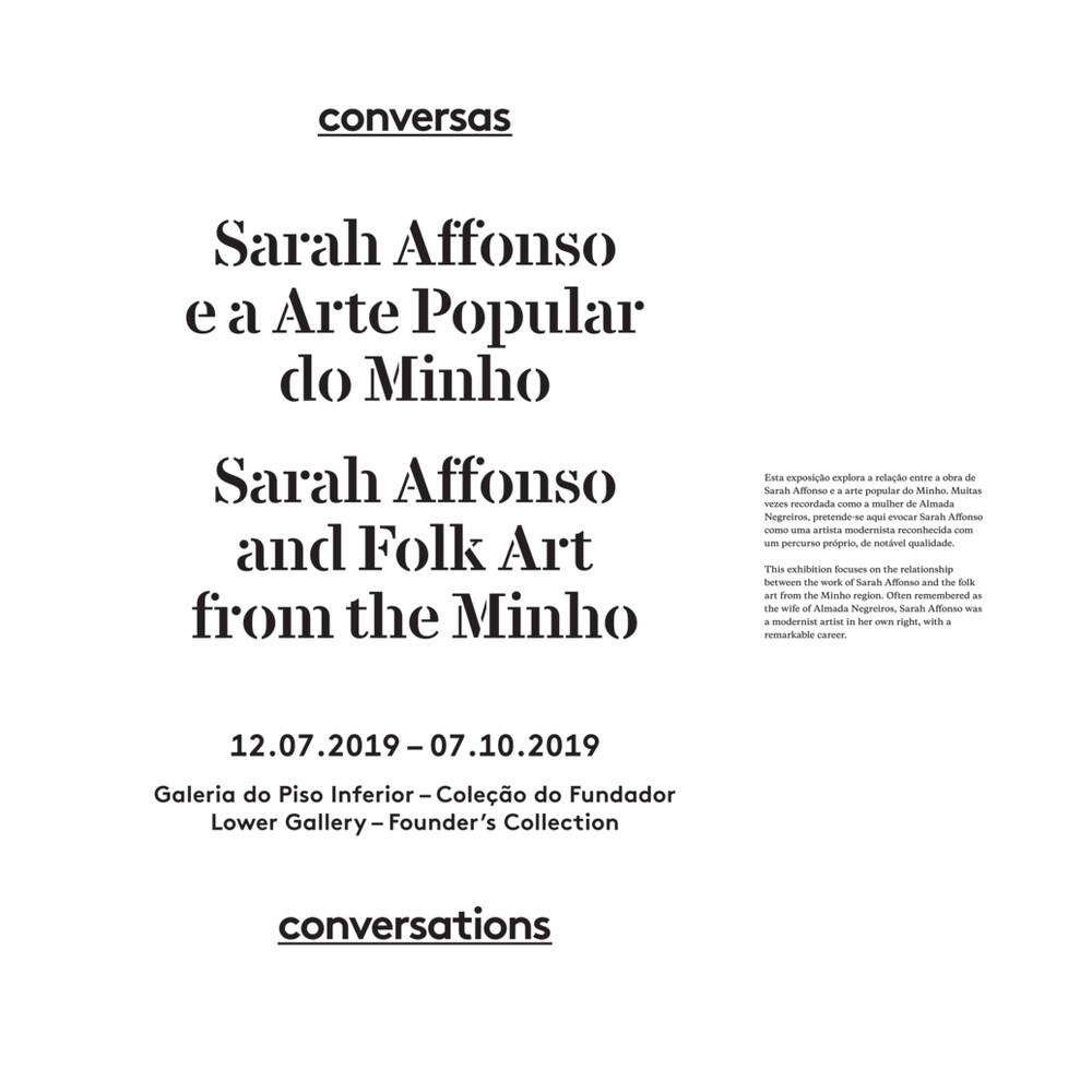 Sarah Affonso e a Arte Popular do Minho