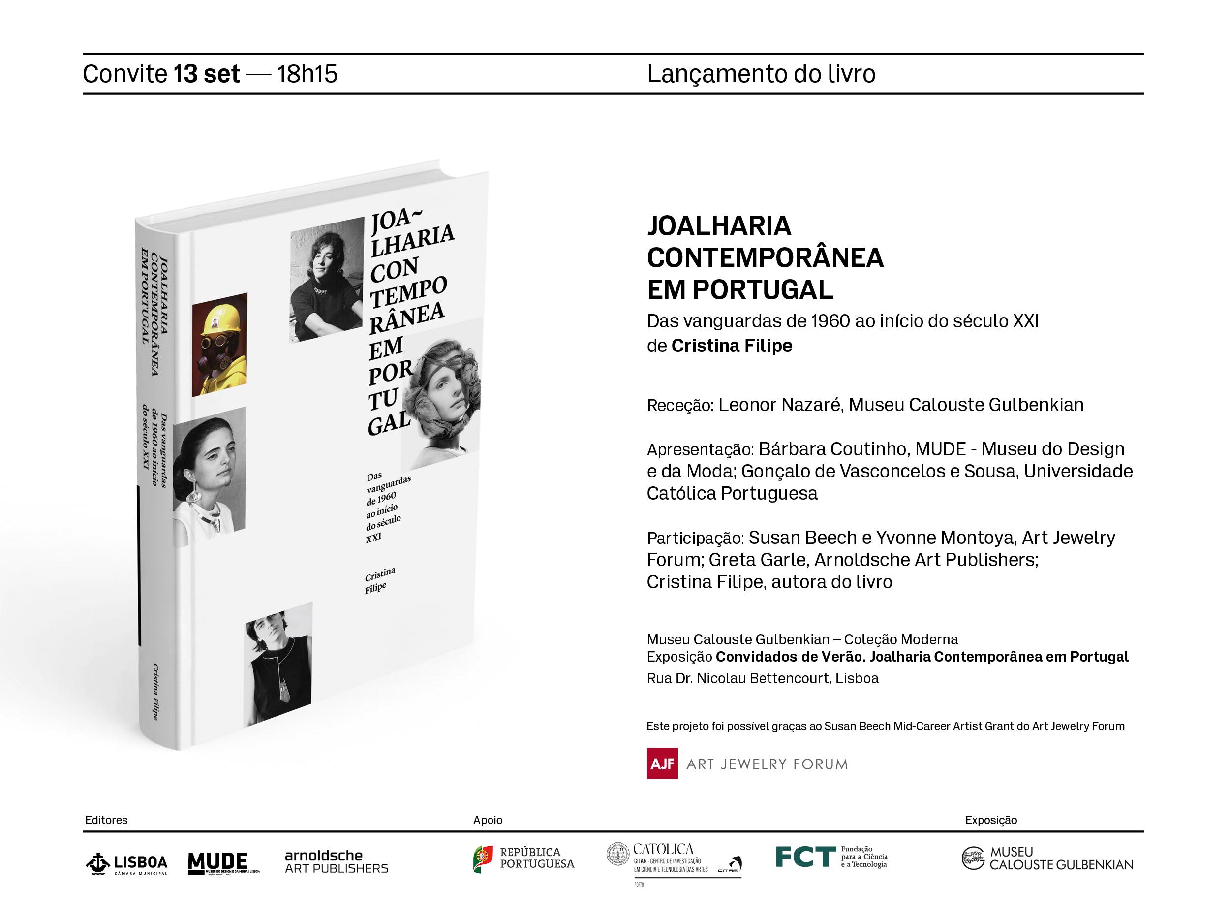 Joalharia Contemporânea em Portugal [lançamento editorial]