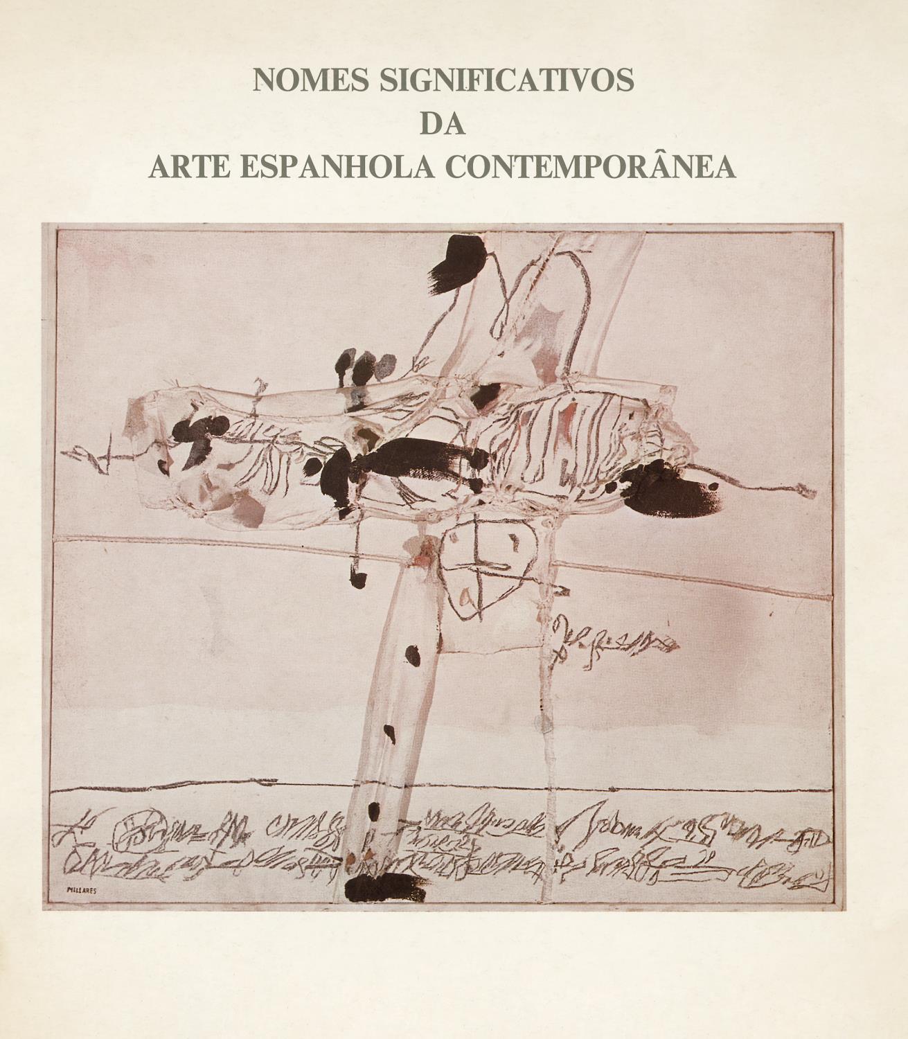 1981_Nomes_Significativos_da_Arte_Espanhola_Contemporanea_Catalogo_AHP1376