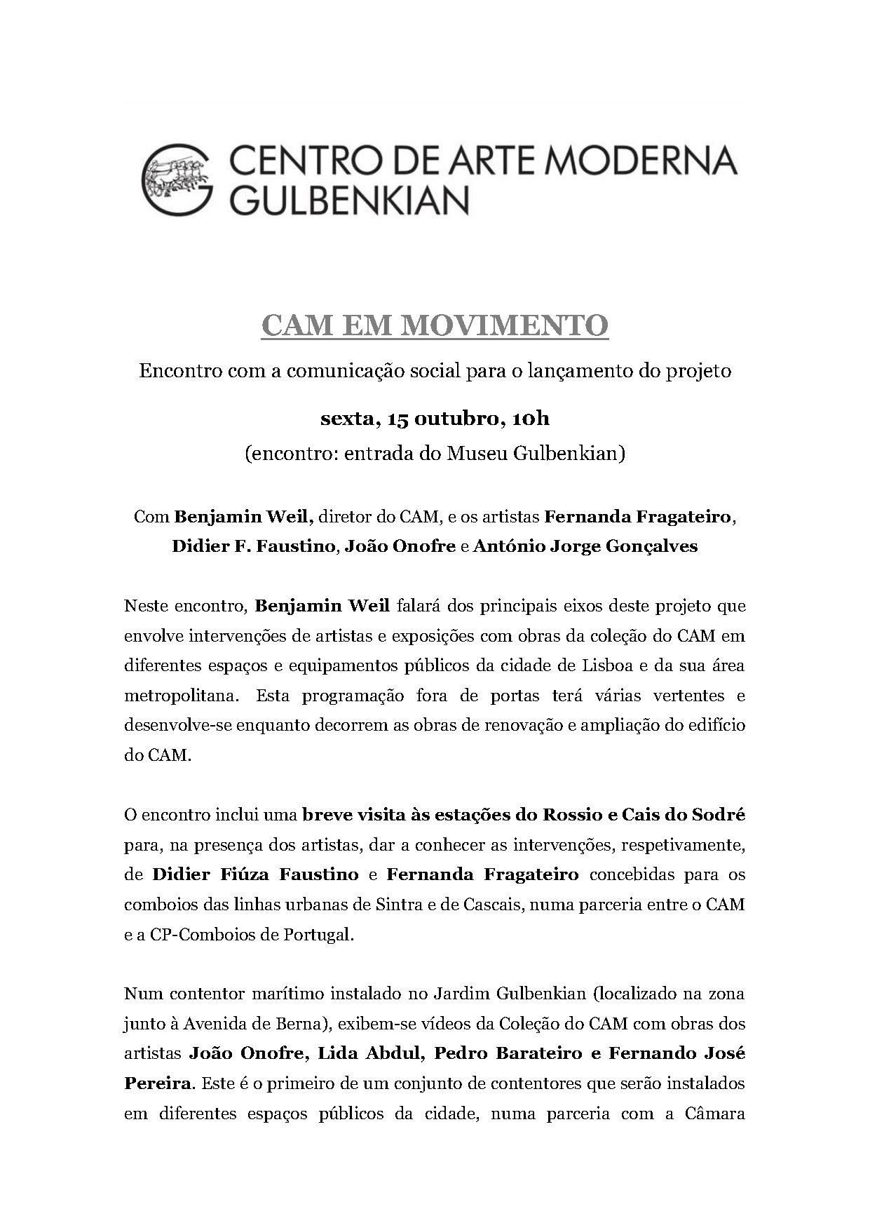 Serviço de Comunicação / Fundação Calouste Gulbenkian