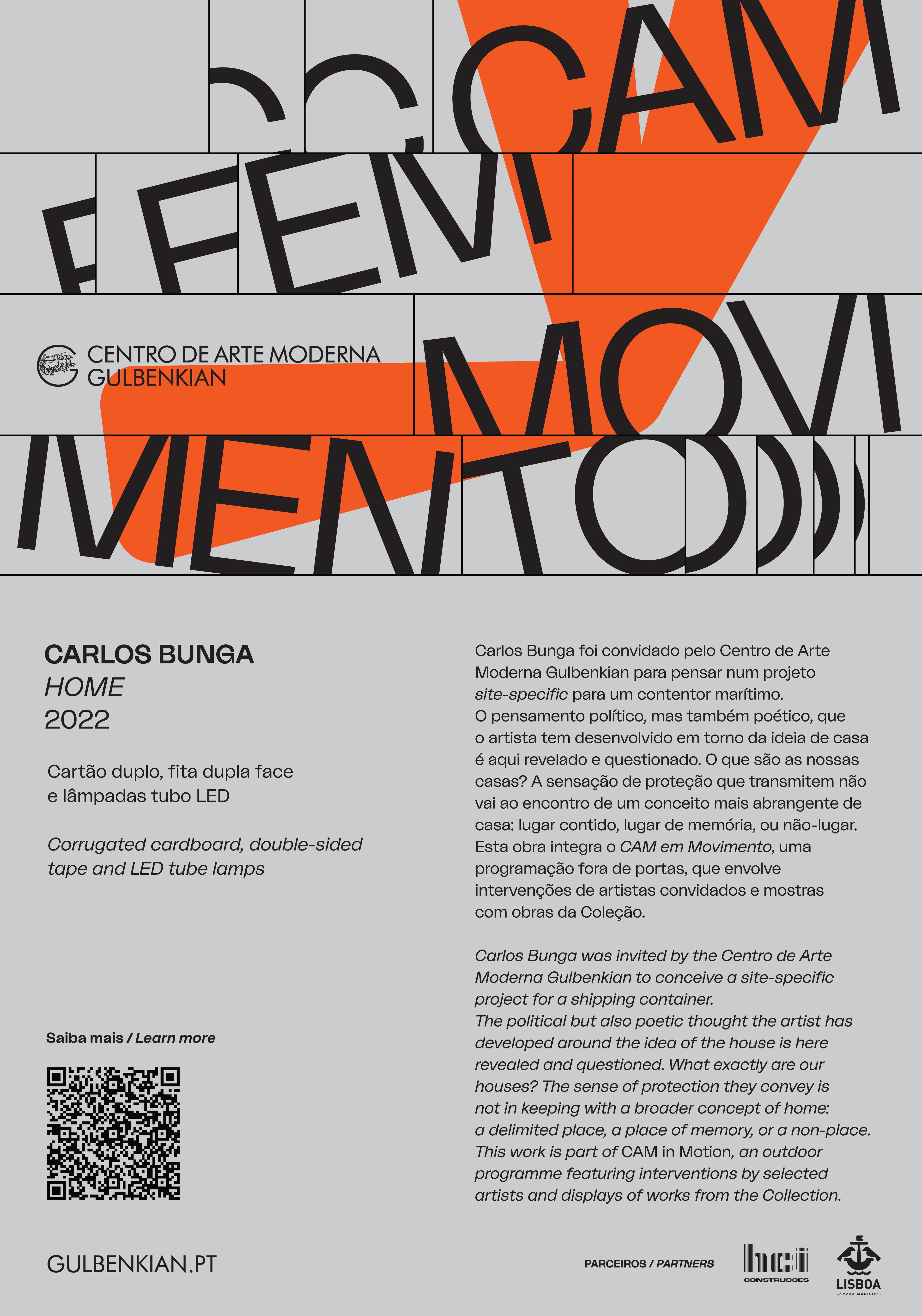 CAM em Movimento. Carlos Bunga