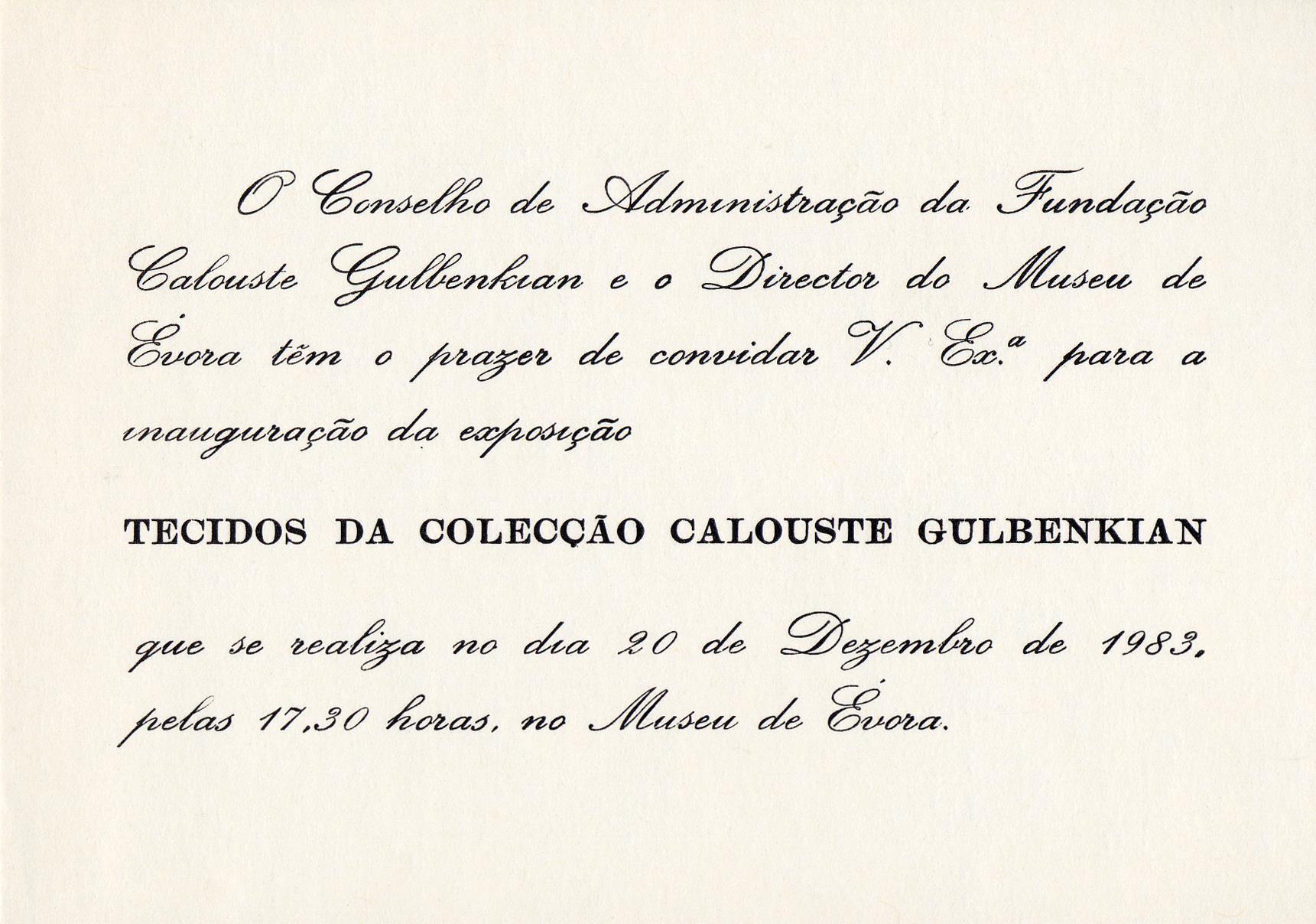 Tecidos e Rendas da Colecção Gulbenkian