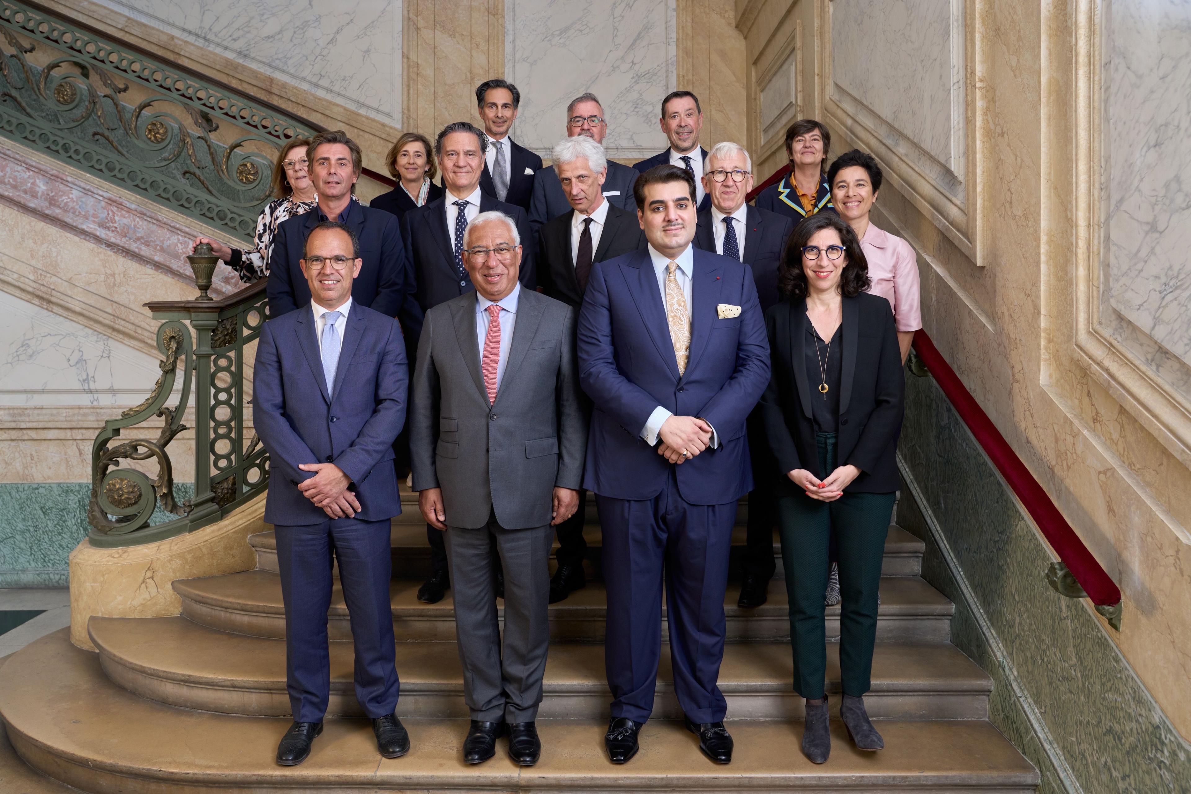 Nuno Vassallo e Silva, António Costa, António Feijó, Manuela Júdice, António Filipe Pimentel,  Jorge Pereira, Isabel Cordeiro, Amin Jaffer, Victoire Di Rose, Emmanuel Demarcy-Mota, Philippe Bélaval, Eva Nguyen Binh, Pedro Adão e Silva, Hamad bin Abdullah Al Thani,  Rima Abdul-Malak