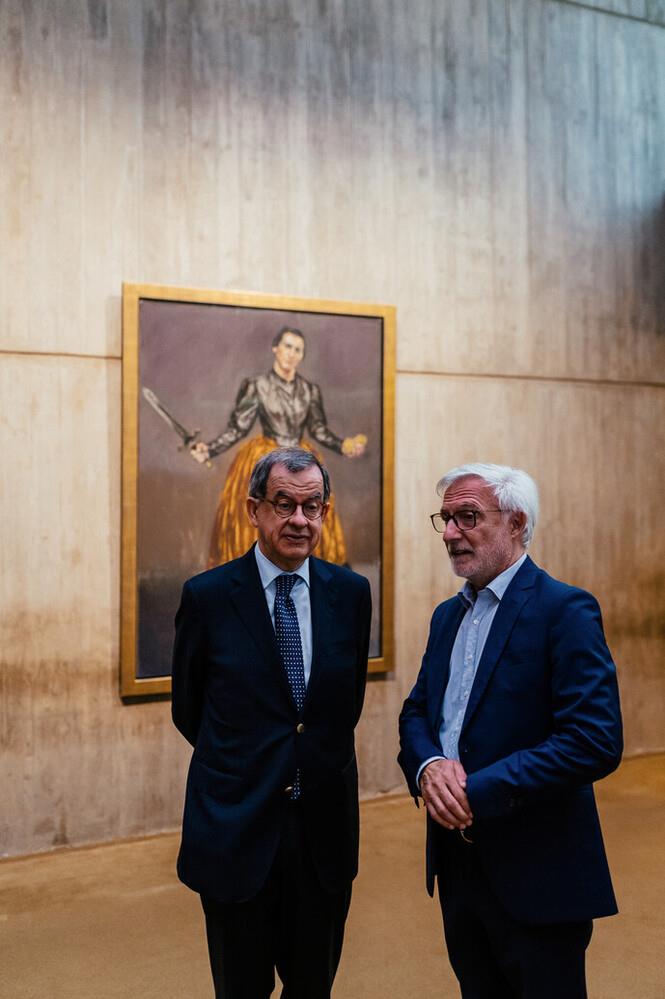 Guilherme d´Oliveira Martins (à esq.) e João Carvalho Dias (à dir.)