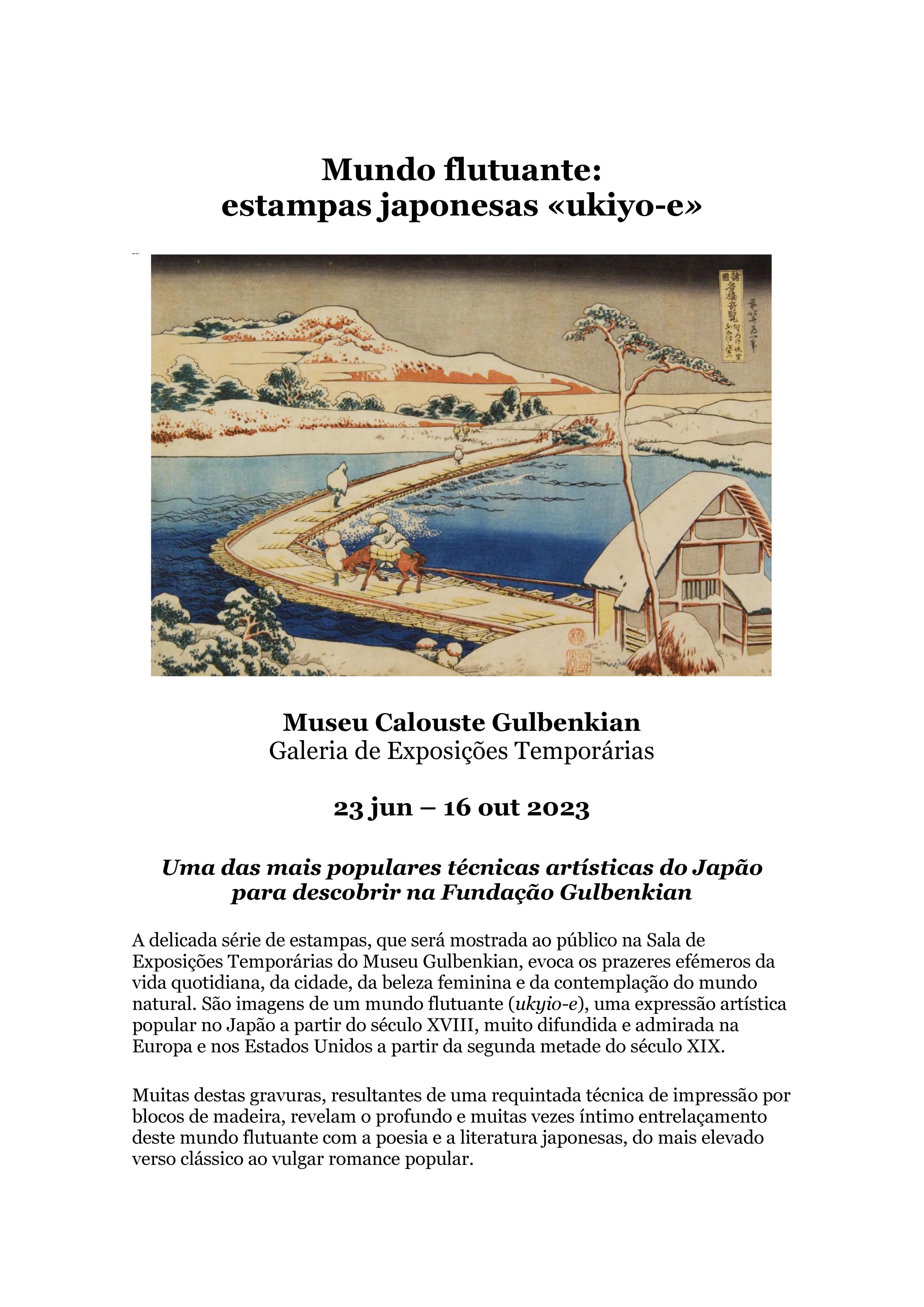 Serviço de Comunicação / Fundação Calouste Gulbenkian