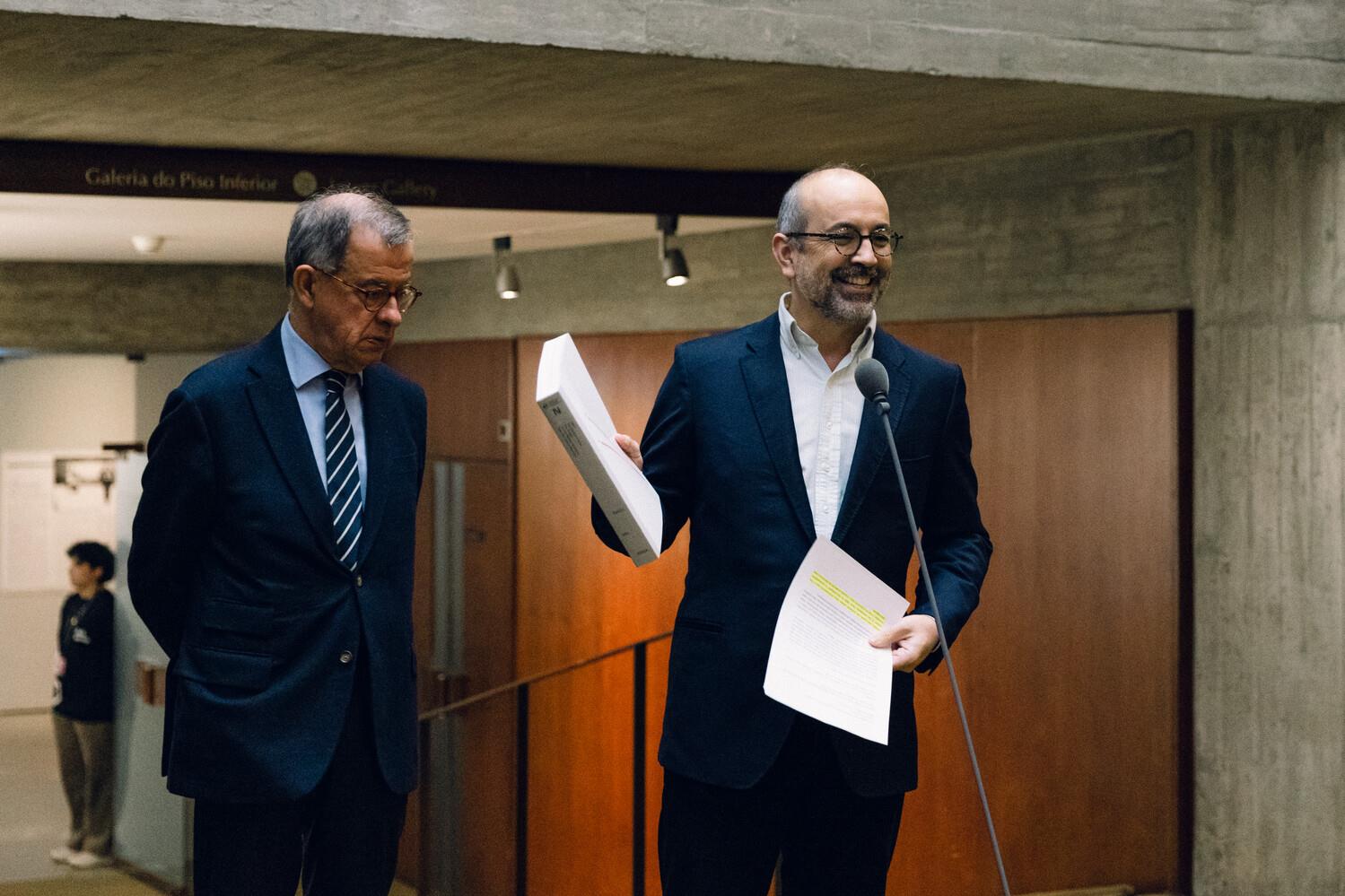 Guilherme d´Oliveira Martins e Miguel Magalhães