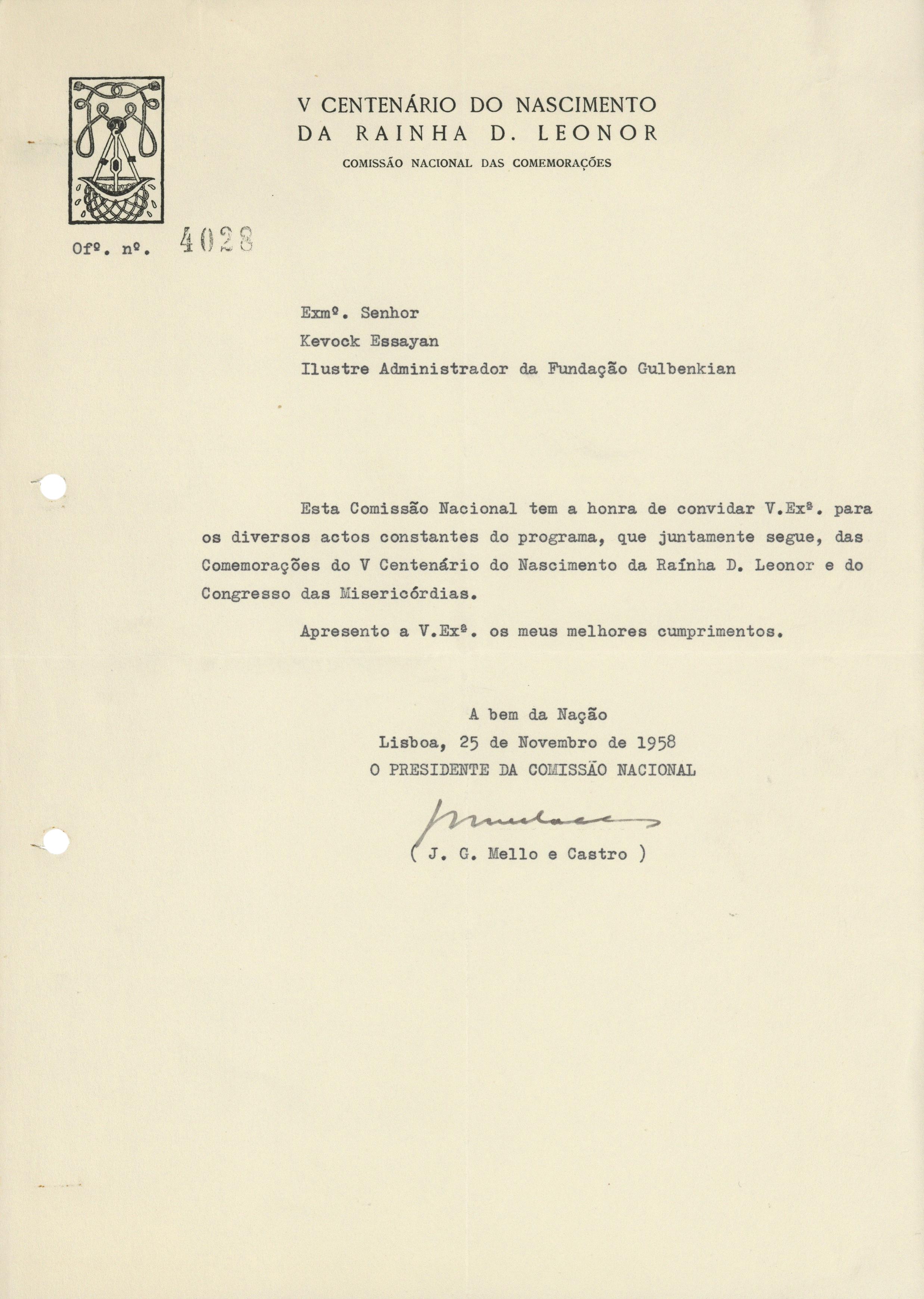J. G. Mello e Castro