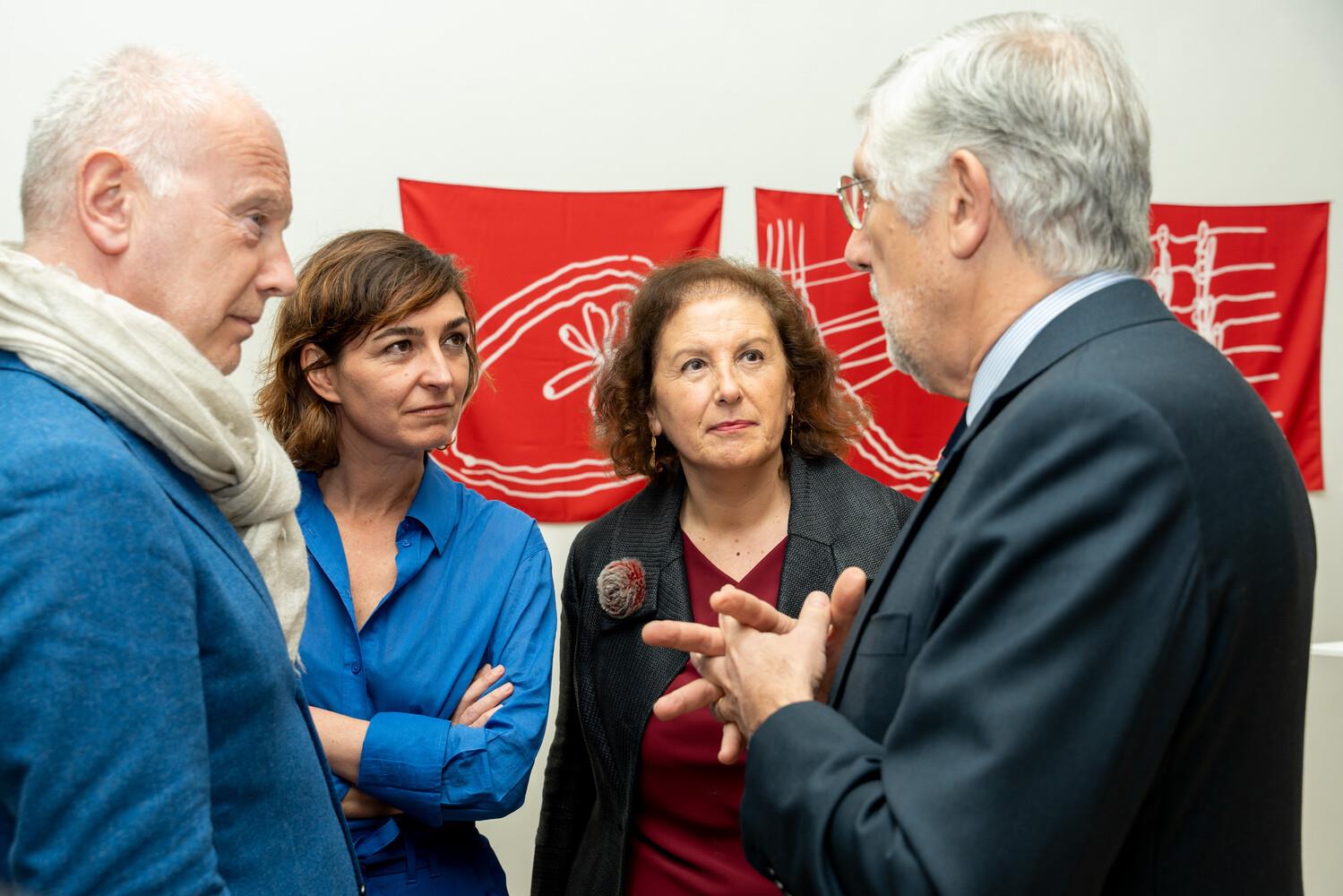 Ana Botella, Benjamin Weil, Elisabete Caramelo, João Mira Gomes (da dir. para a esq.)