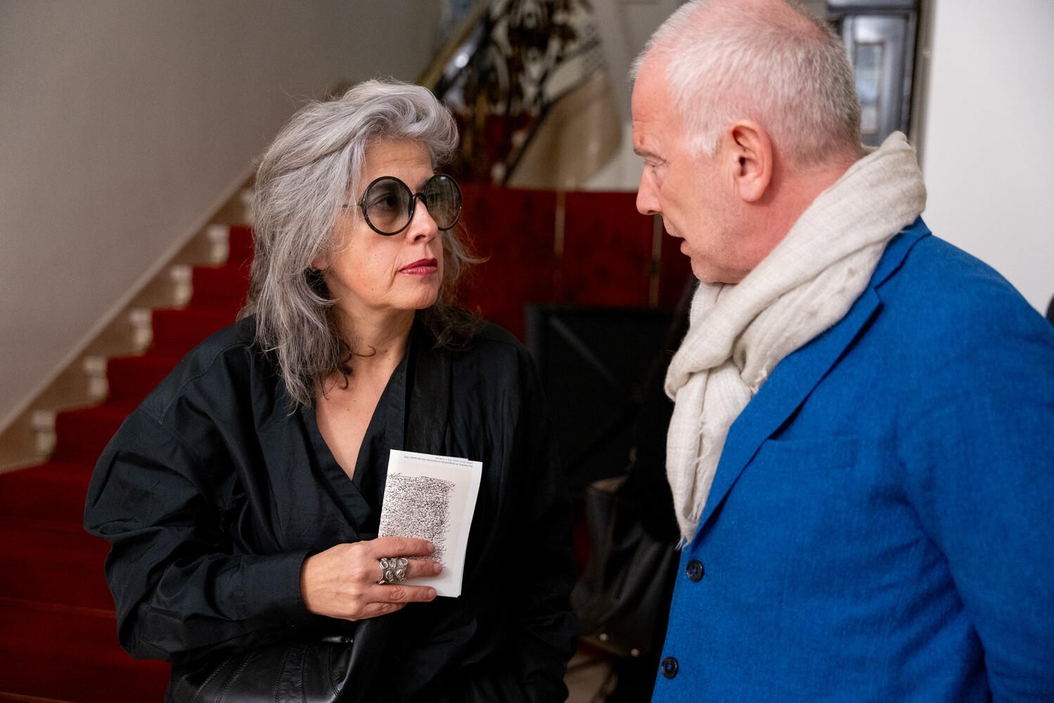 Leonor Antunes e Benjamin Weil