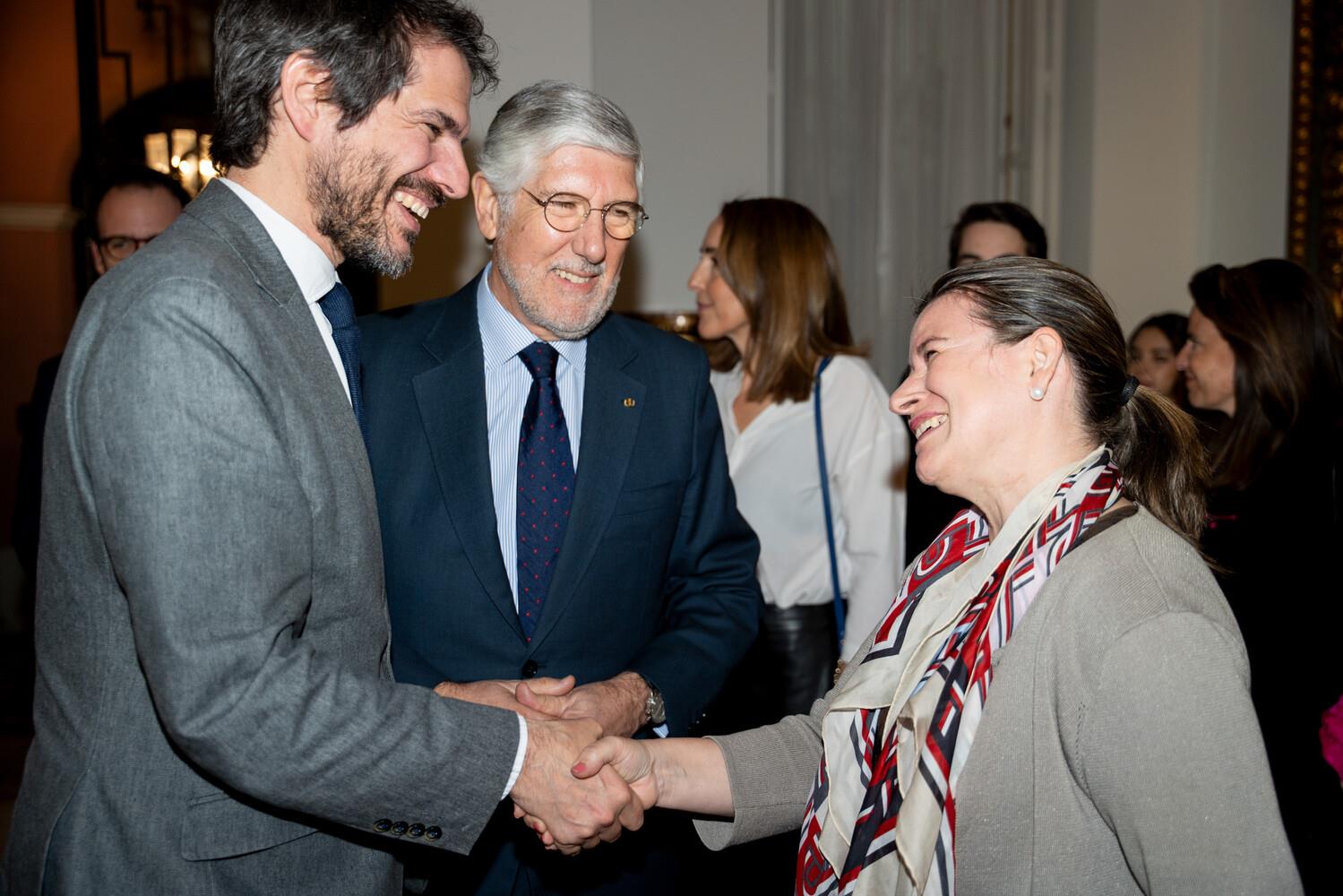 Ernest Domènech, João Mira Gomes, Ana Fernandes (da esq. para a dir.)