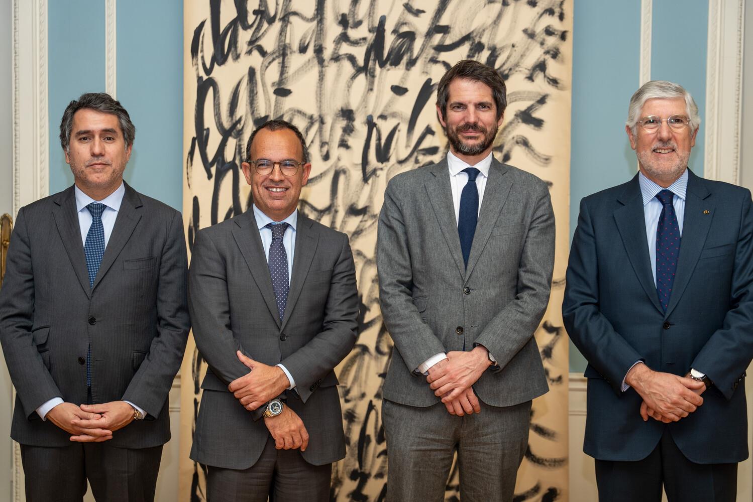 Pedro Adão e Silva, Ernest Domènech e João Mira Gomes  (da esq. para a dir.)