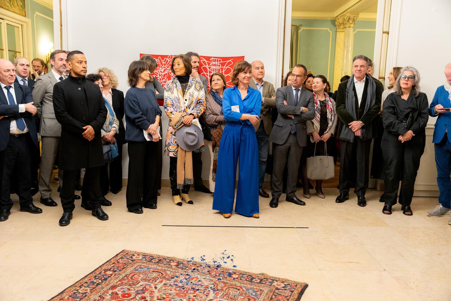 Ana Botella, Pedro Adão e Silva, Ana Fernandes, Leonor Antunes, Benjamin Weil (da esq. para a dir.)