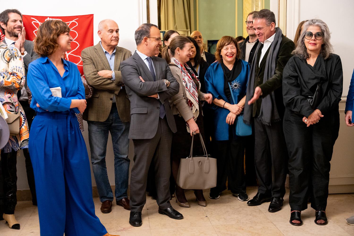 Ana Botella, Pedro Adão e Silva, Ana Fernandes, Leonor Antunes (da esq. para a dir.)