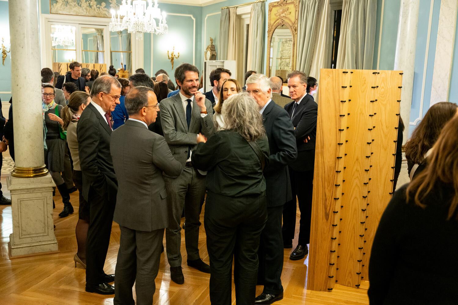 Pedro Adão e Silva, Guilherme d´Oliveira Martins, Ernest Domènech, João Mira Gomes e Leonor Antunes (da esq. para a dir.)