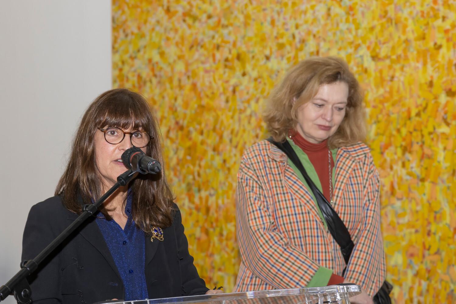 Helena de Freitas (à esq.) e Angela Lampe (à dir.)