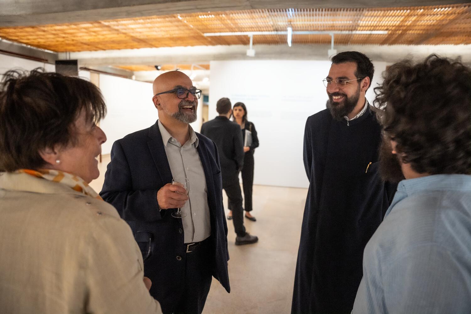 Razmik Panossian (à esq.) e Arshak Ghazarian (à dir.)