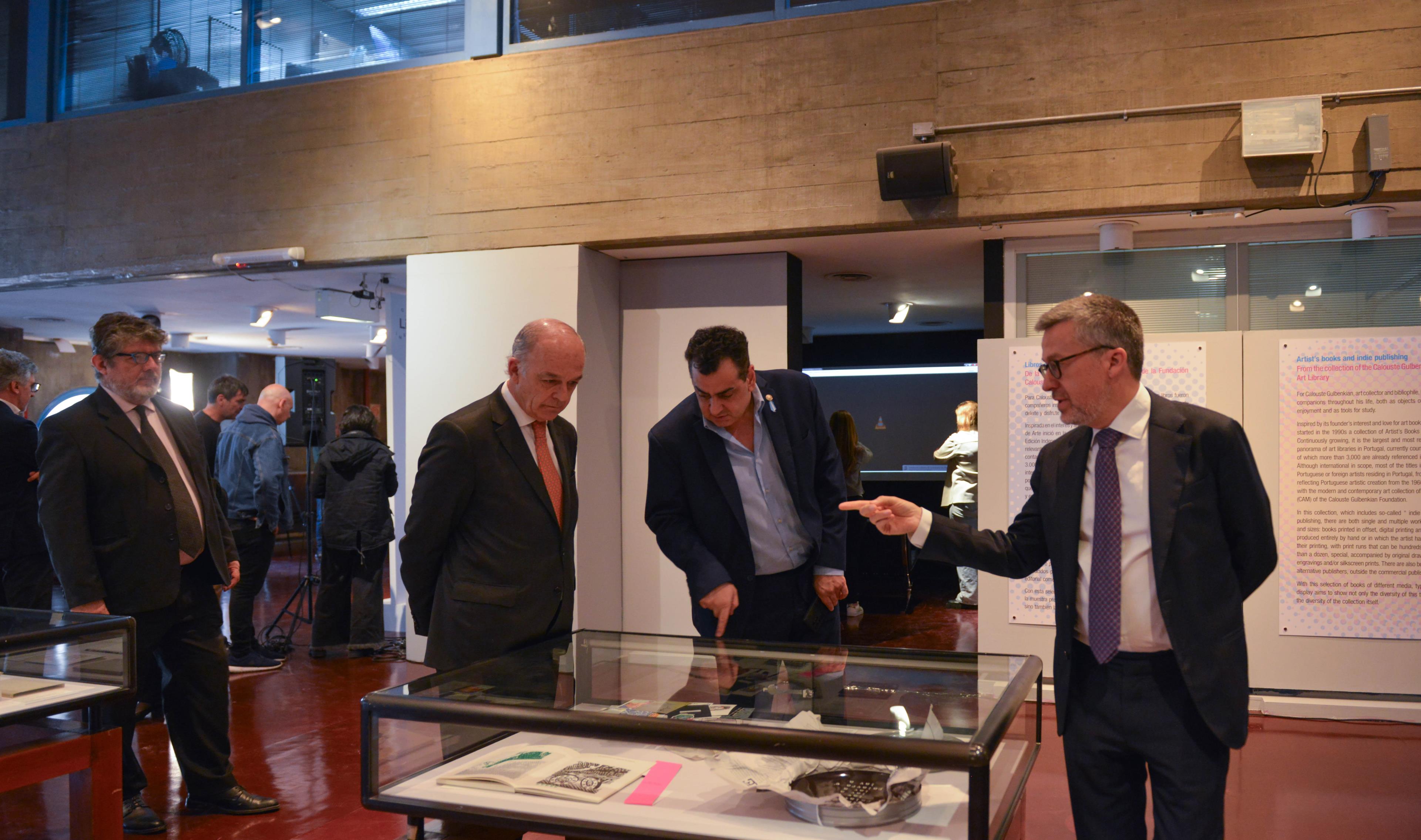 David Guillermo, José Ludovice, Leonardo Cifelli e Carlos Moedas (da esq. para a dir.)