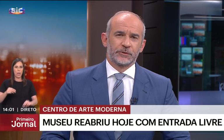 Reabertura do Centro de Arte Moderna
