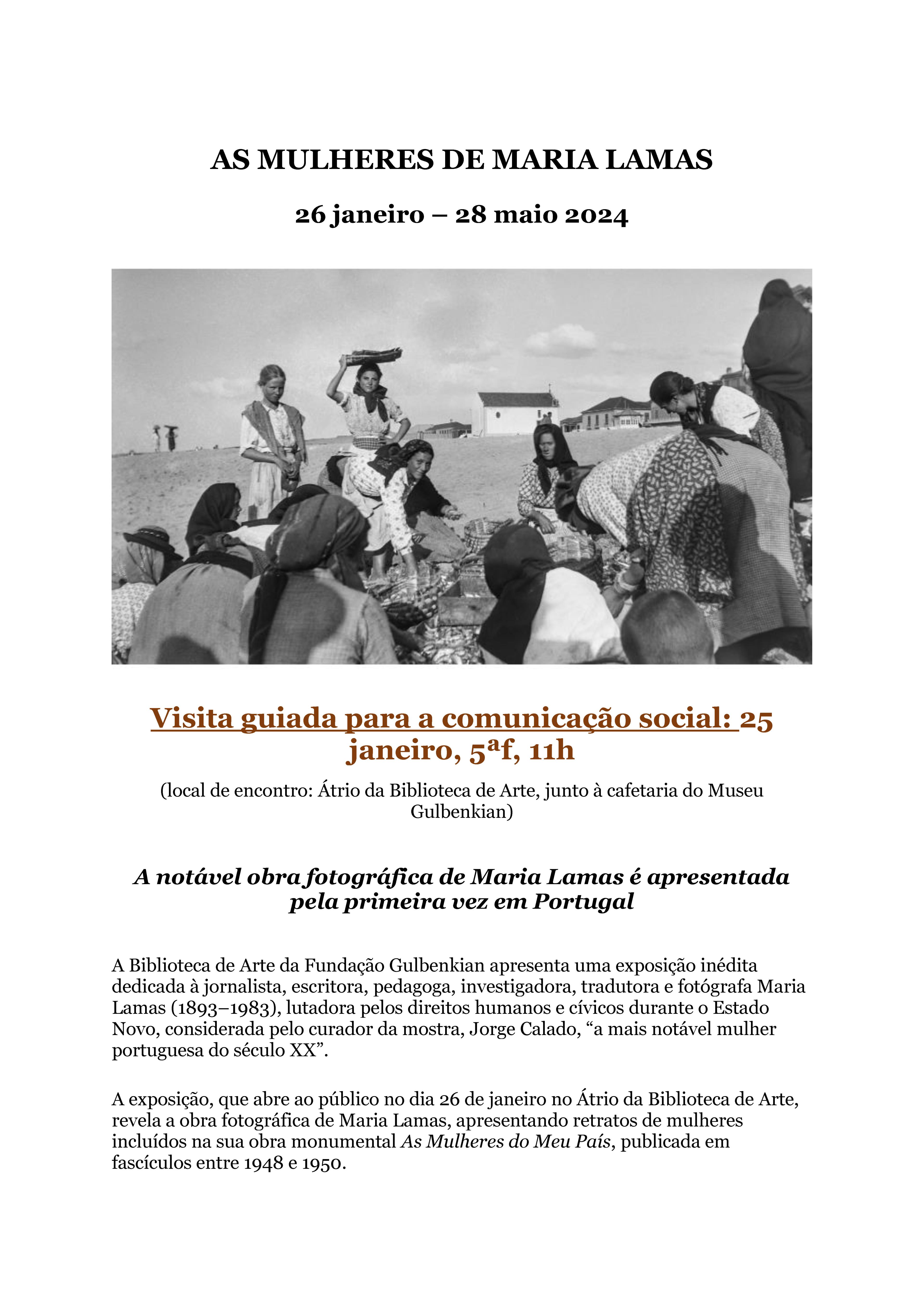 Serviço de Comunicação / Fundação Calouste Gulbenkian
