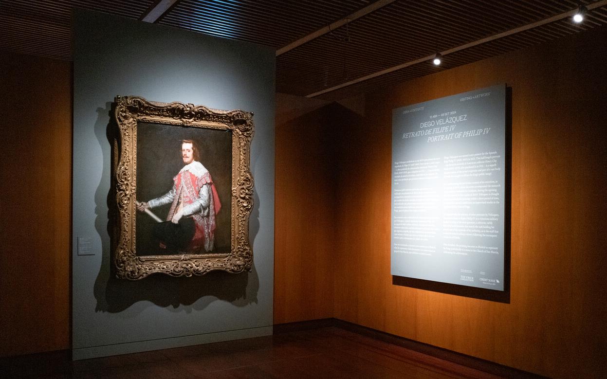 Obra Visitante: Diego Velázquez, «Retrato de Filipe IV»