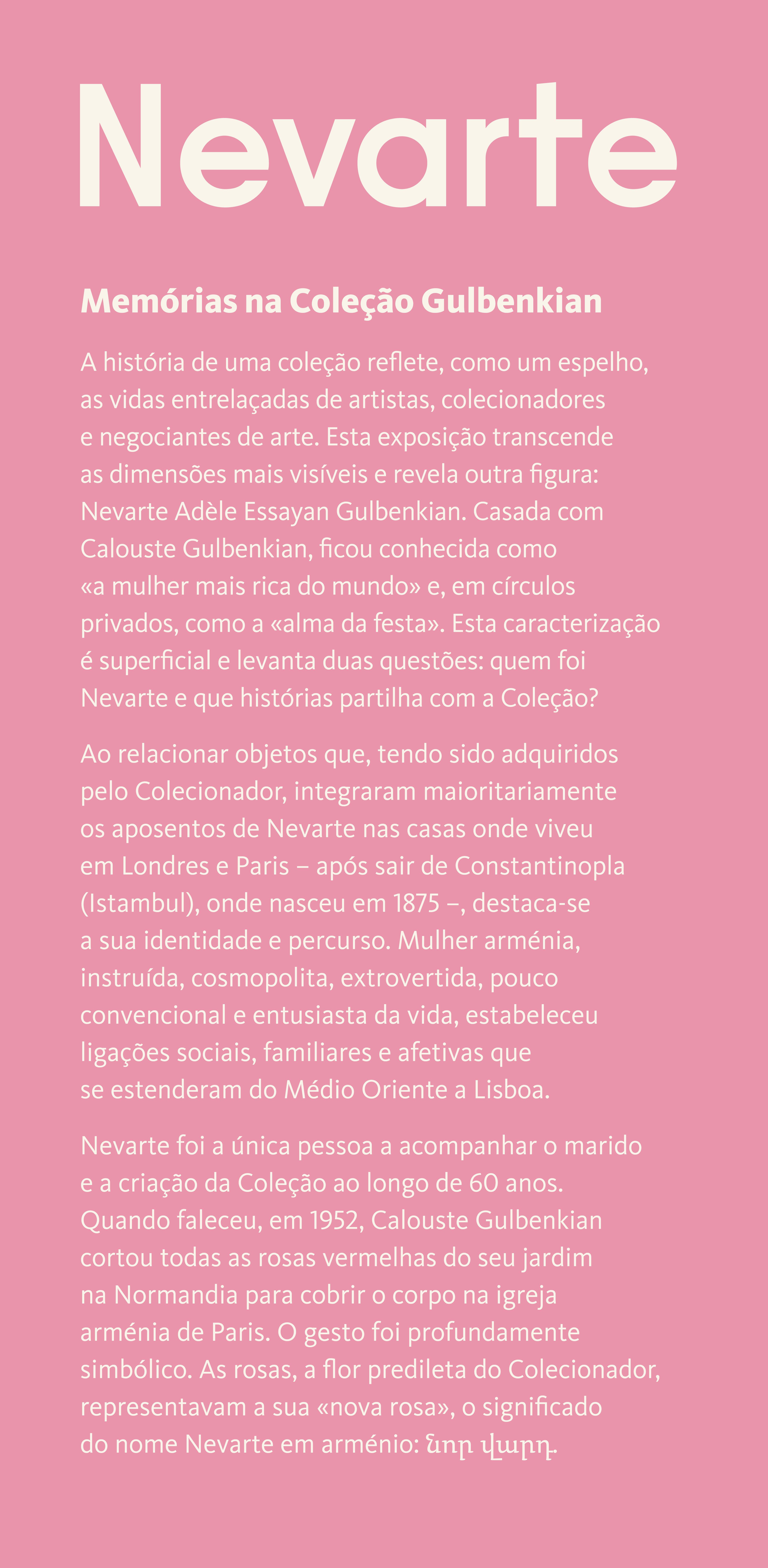 Nevarte Essayan. Memórias na Coleção Gulbenkian