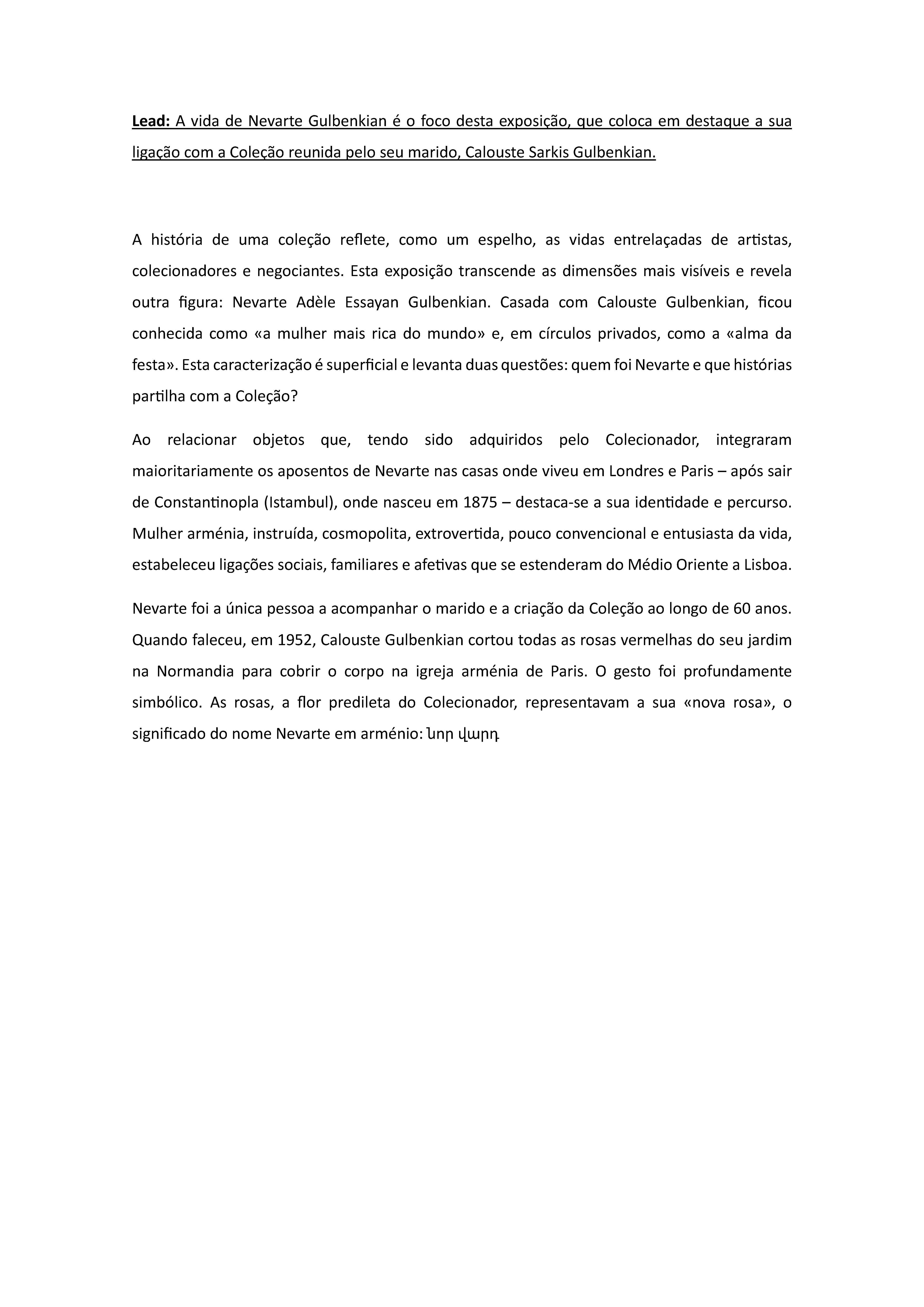Museu Calouste Gulbenkian / Fundação Calouste Gulbenkian