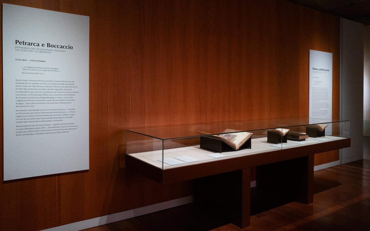 Petrarca e Boccaccio. Pioneiros do Humanismo Italiano na Coleção Gulbenkian