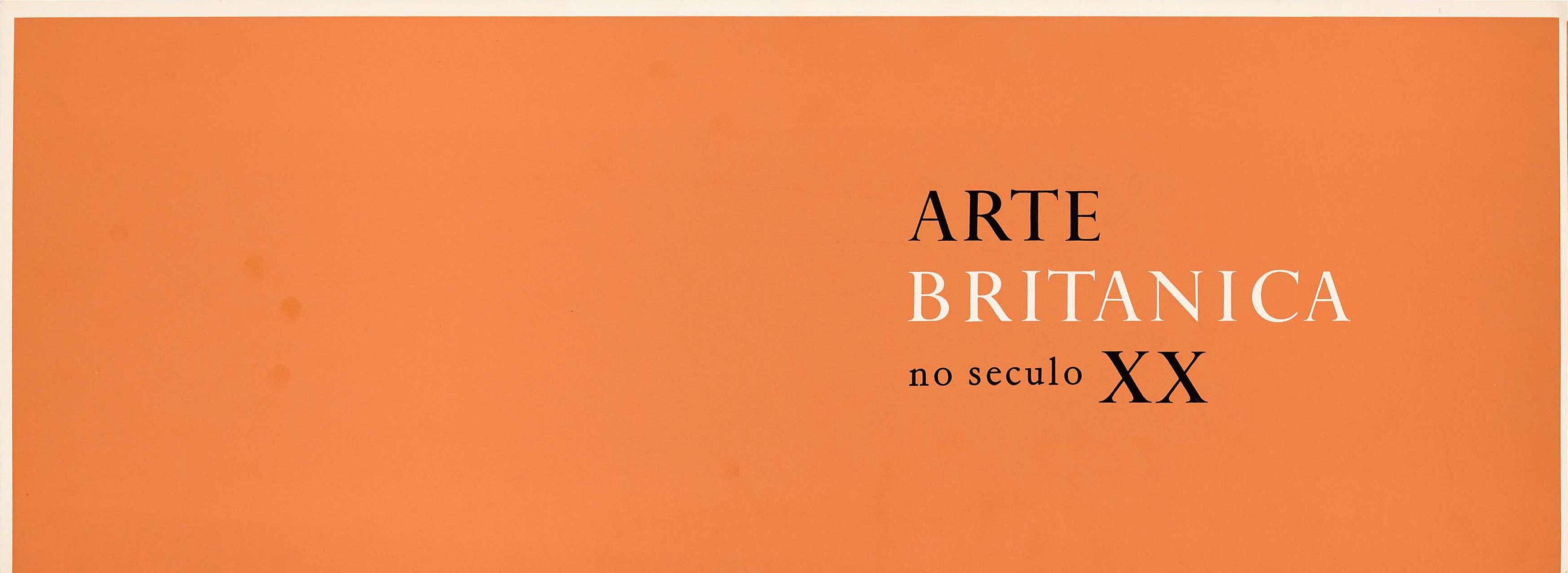 Arte Britânica no Século XX [catálogo]