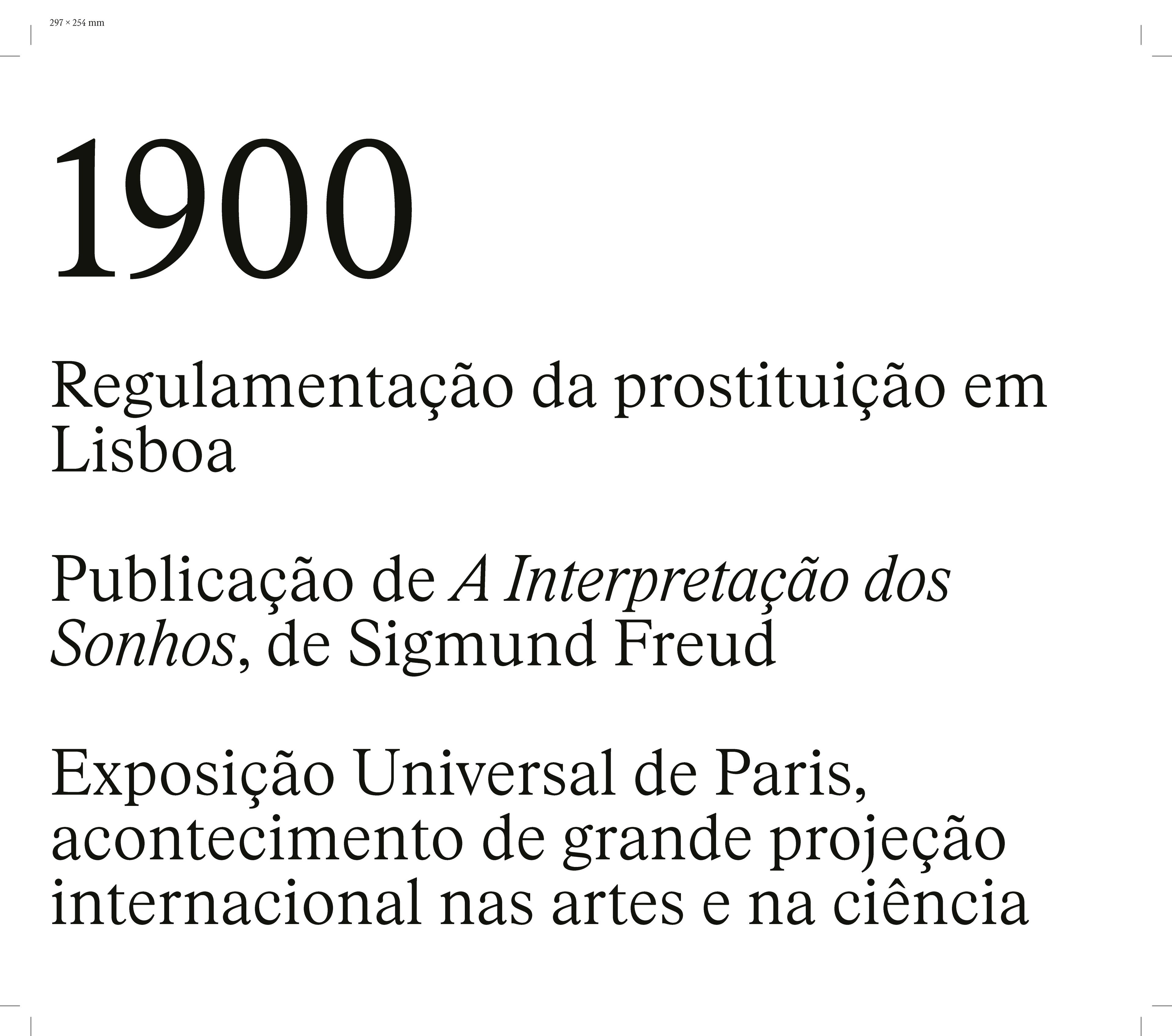 Dança não dança [cronologia 1900 – 1918]