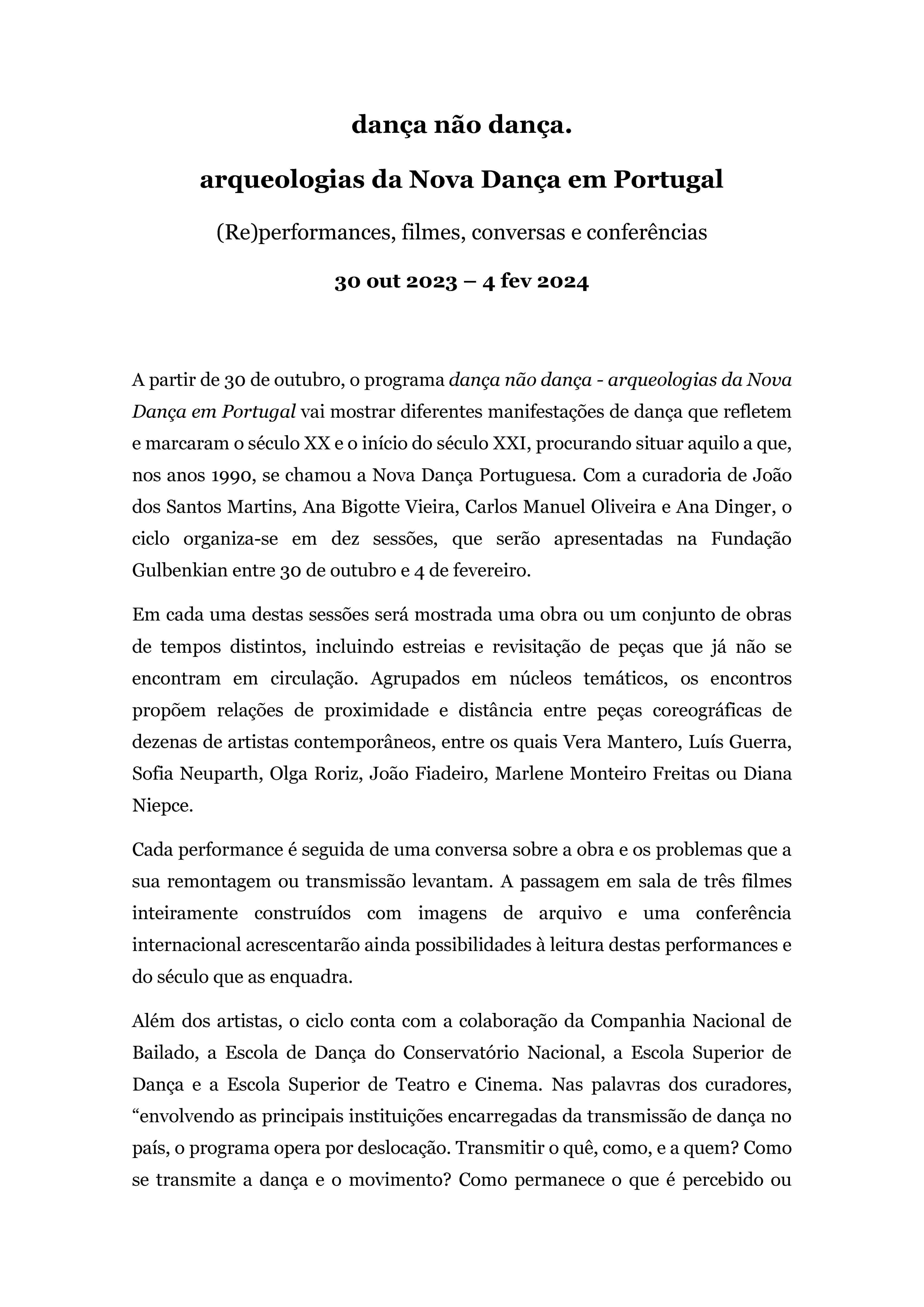 Serviço de Comunicação / Fundação Calouste Gulbenkian